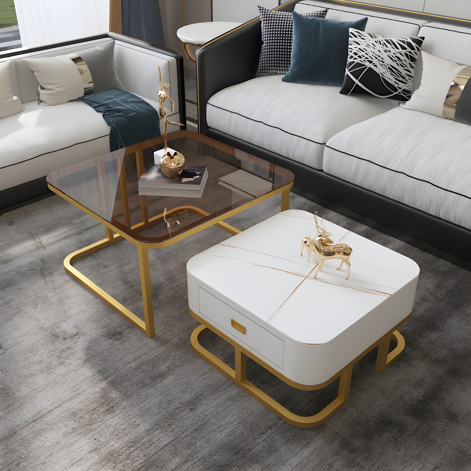 Nesting Stone Coffee Table | Ormau - image 2