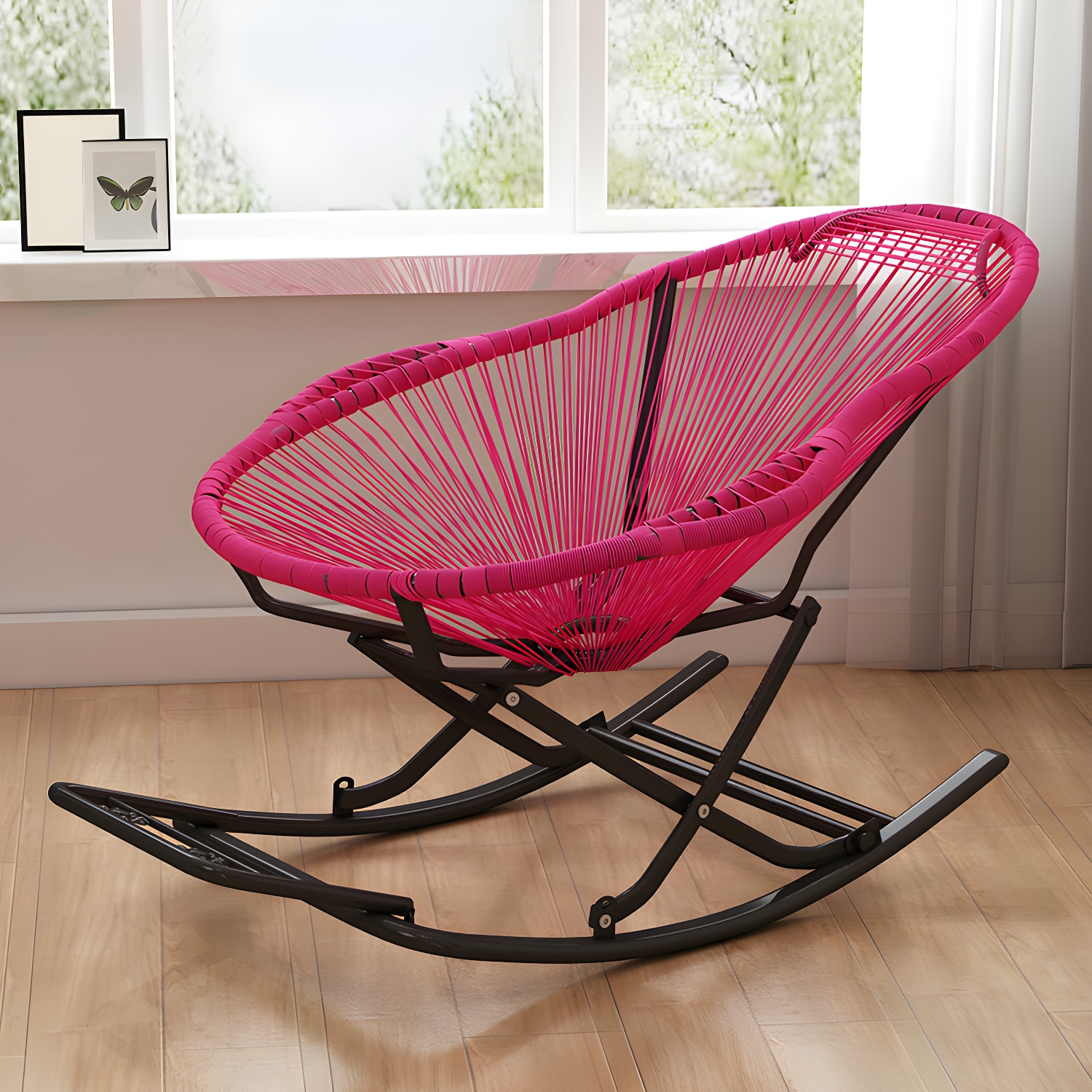 Wicker Rocking Accent Chair | Ormau - image 22