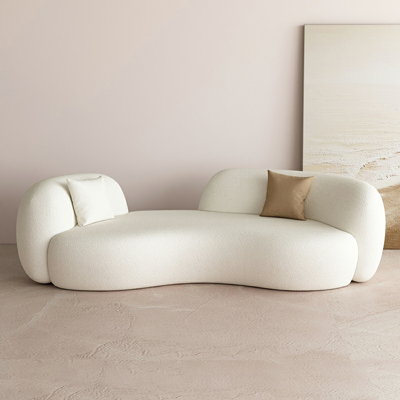 Scandinavian White Sofa | Ormau - image 24