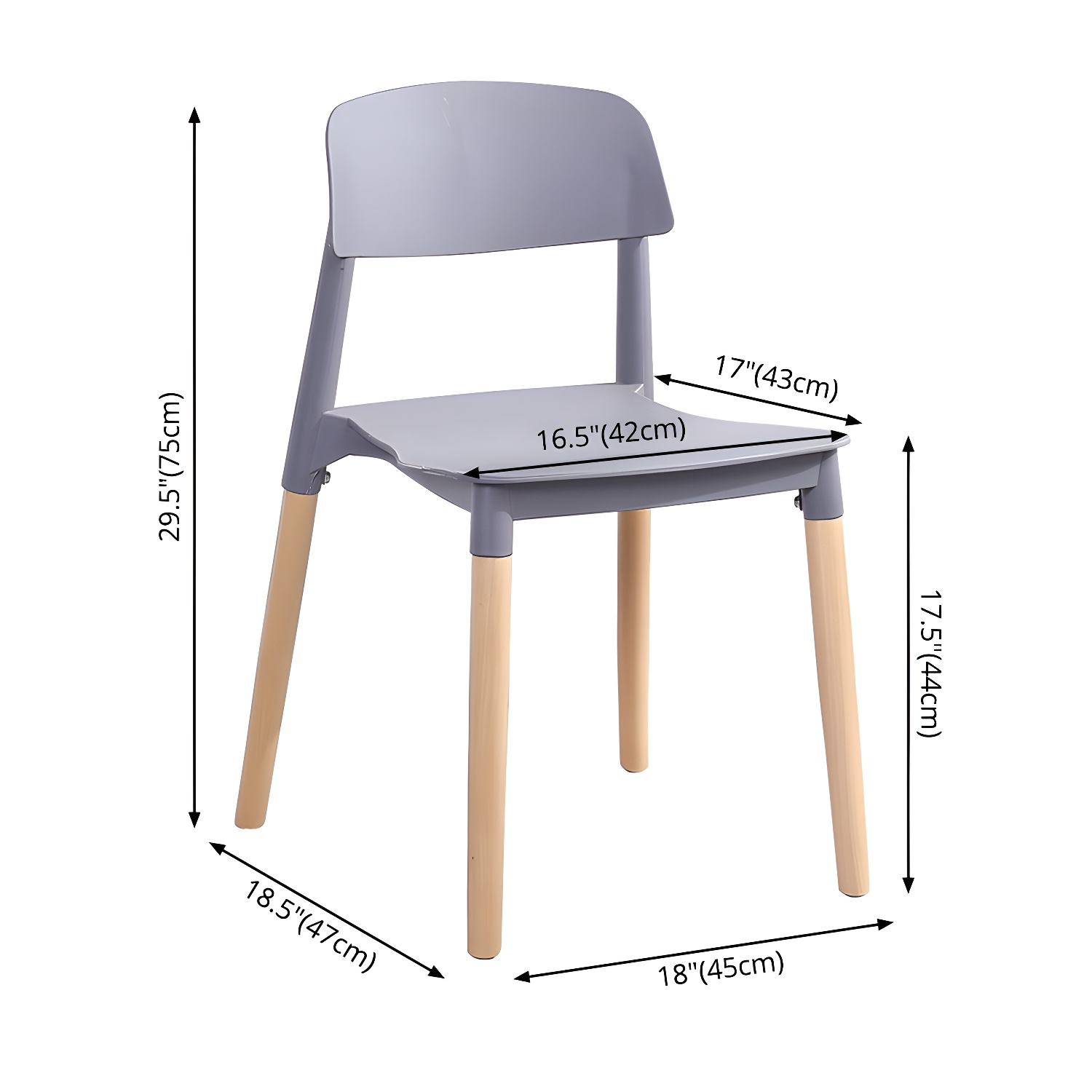 Scandinavian Side Chair | Ormau - image 21