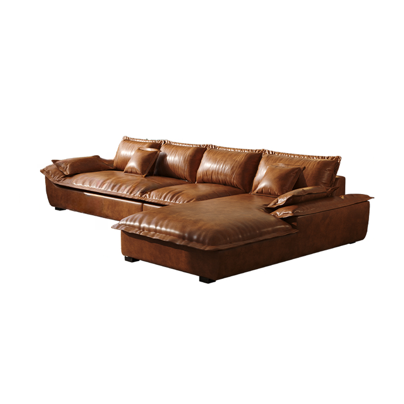L-Shape Leather Sectional | Ormau - image 24