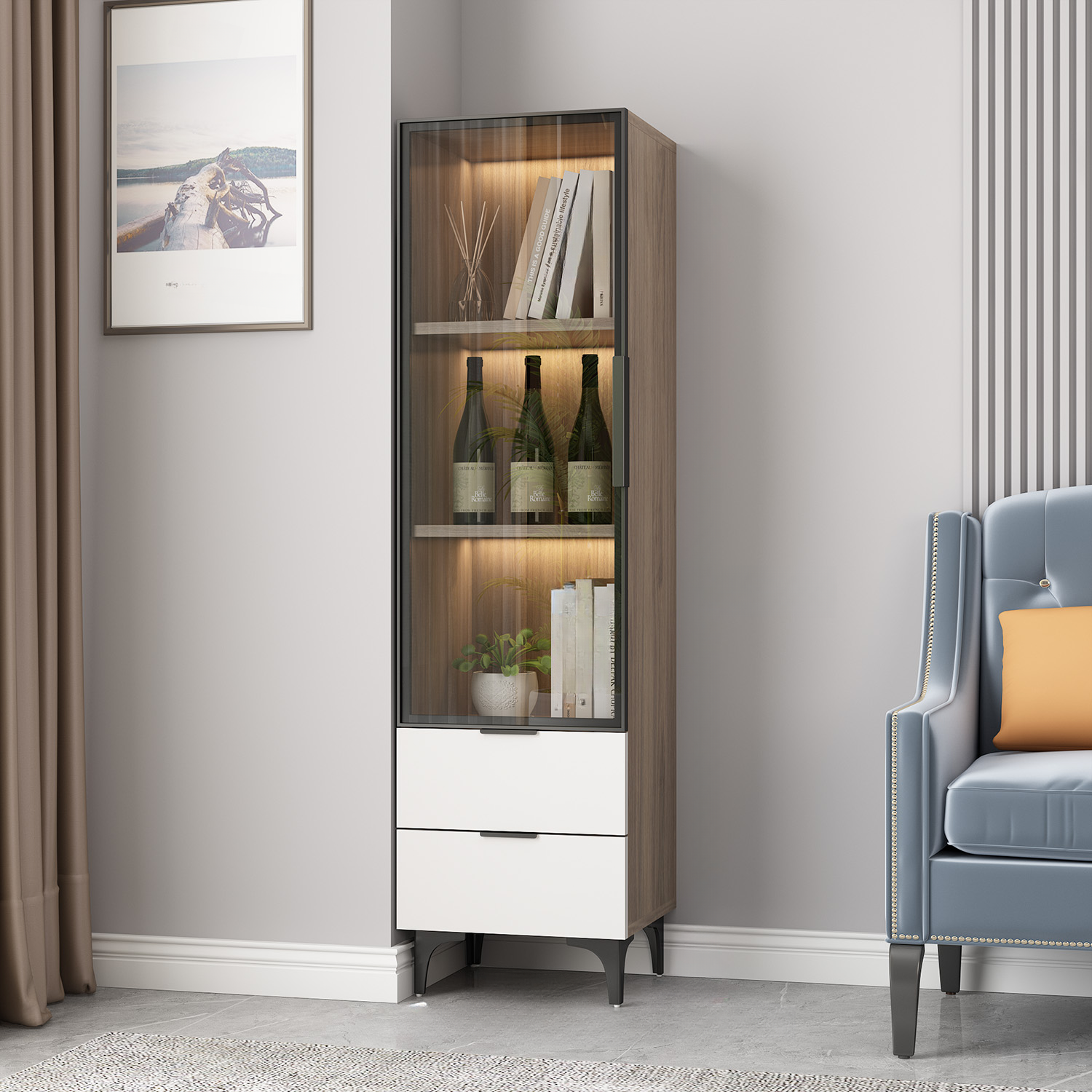 Utility Cabinet with Glass Door | Ormau - image 22