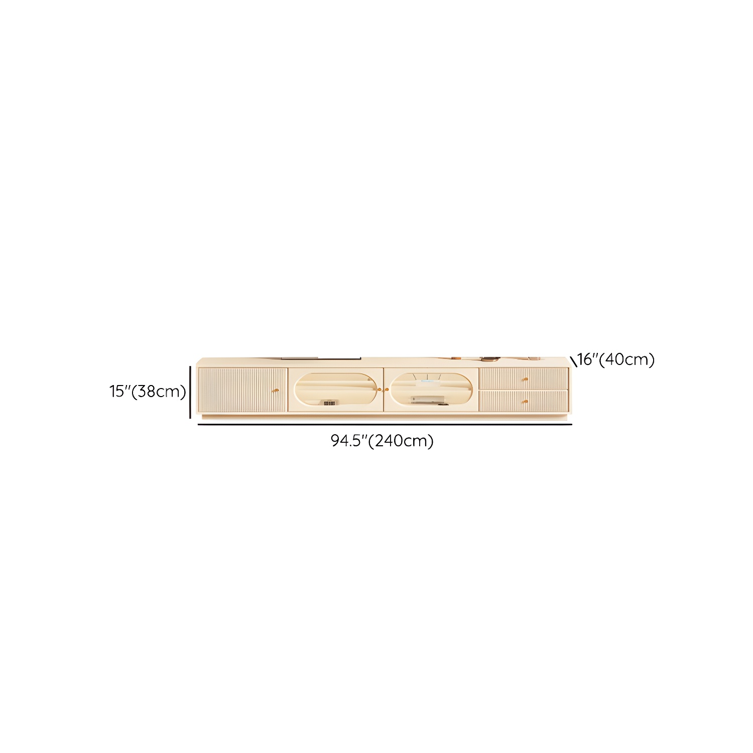 Cable Management TV Console | Ormau - image 16