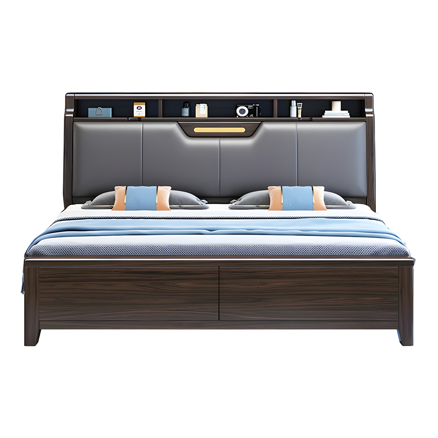Upholstered Wood Bed | Ormau - image 5