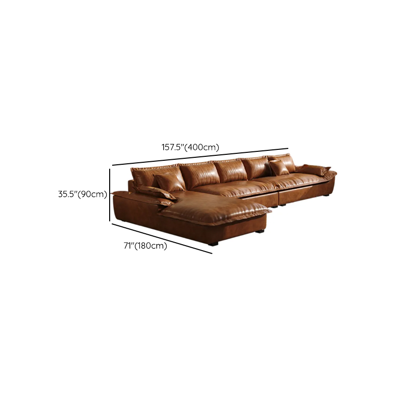 L-Shape Leather Sectional | Ormau - image 12