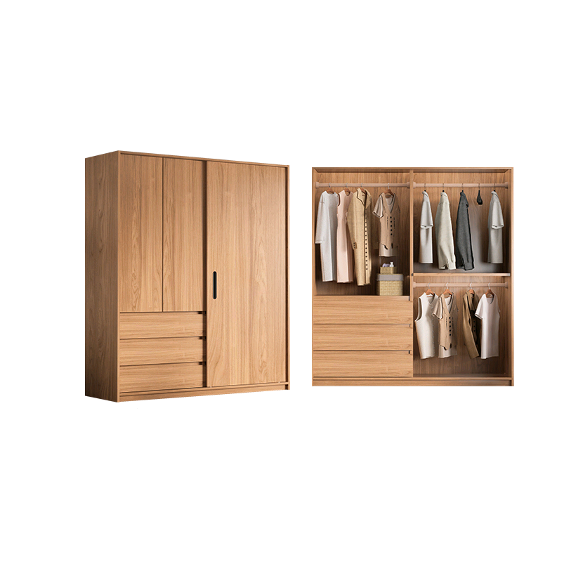 Unfinished Oak Wardrobe Armoire | Ormau - image 21