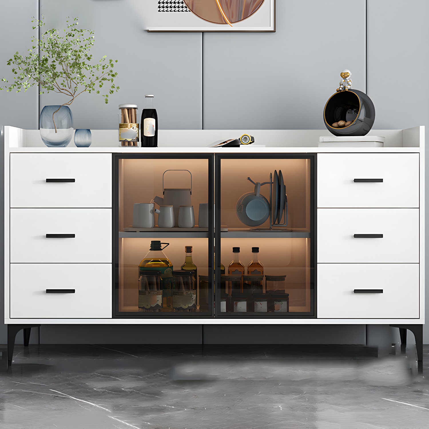 Glass Door Sideboard | Ormau - image 29