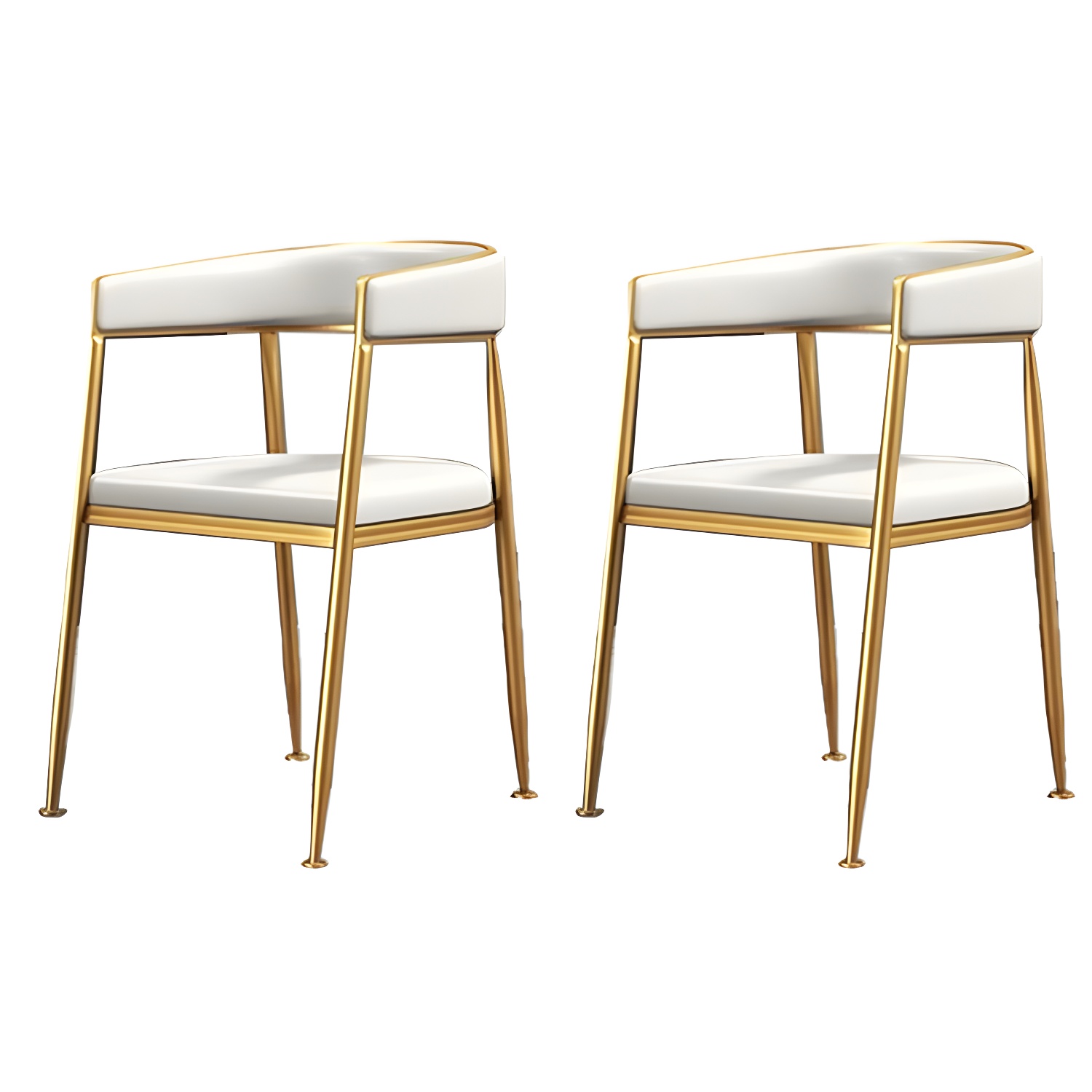 Glam Gold Arm Chair | Ormau - image 29