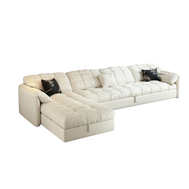 Tufted Velvet Sectional Sofa | Ormau - image 23