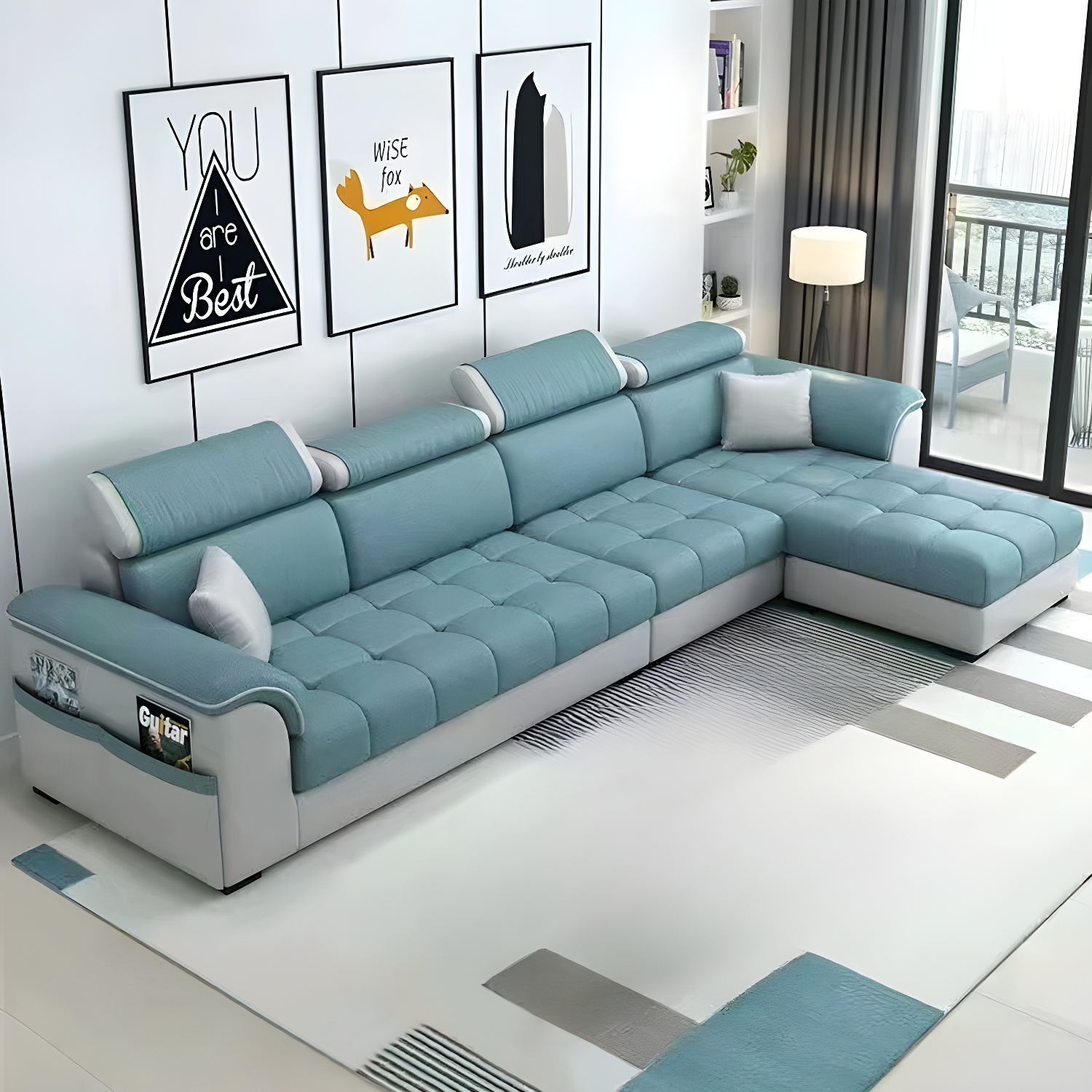 Contemporary Sectional Sofa | Ormau - image 18