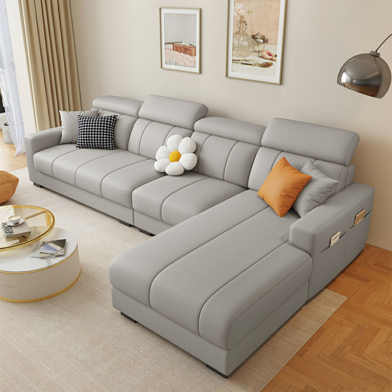 Modern L-Shape Sectional Sofa | Ormau - image 4