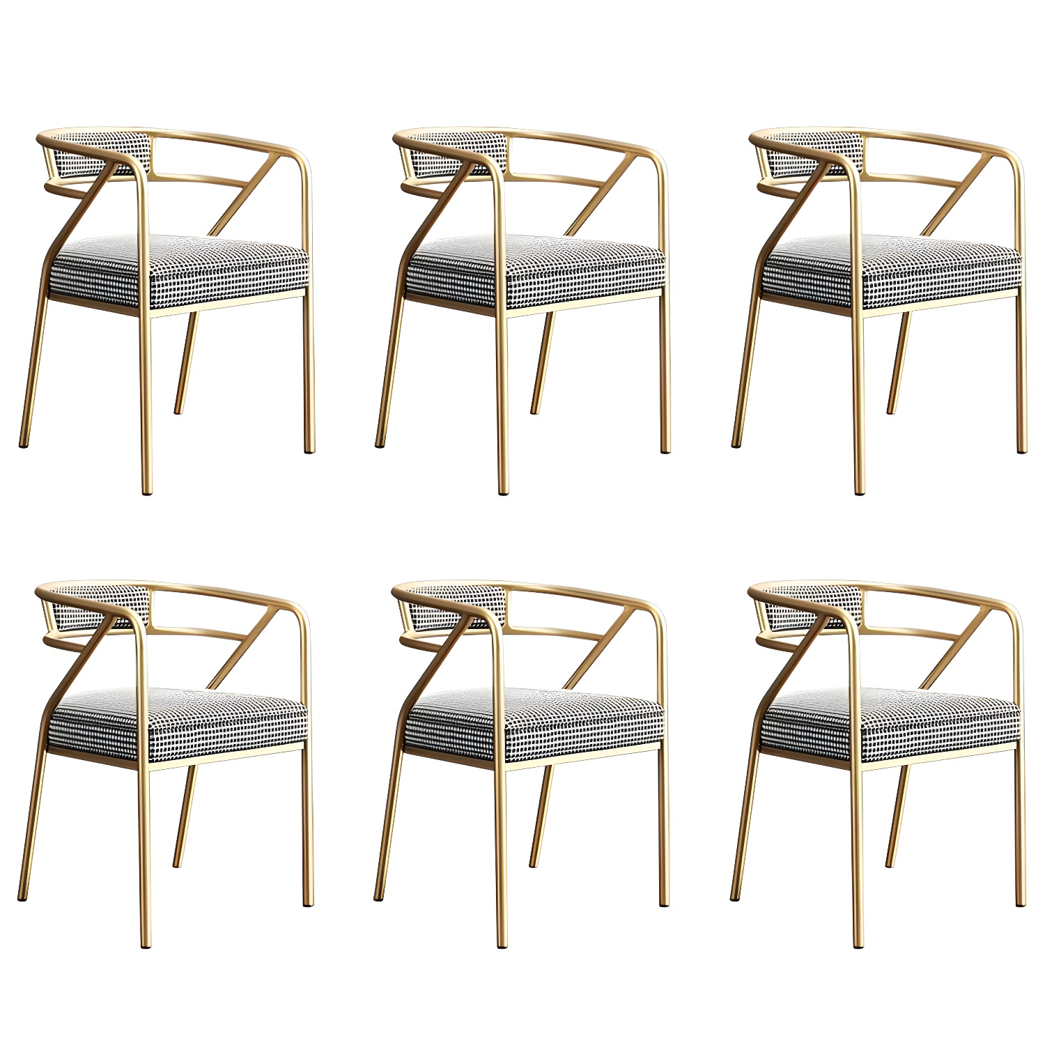 Glam Upholstered Arm Chair | Ormau - image 53
