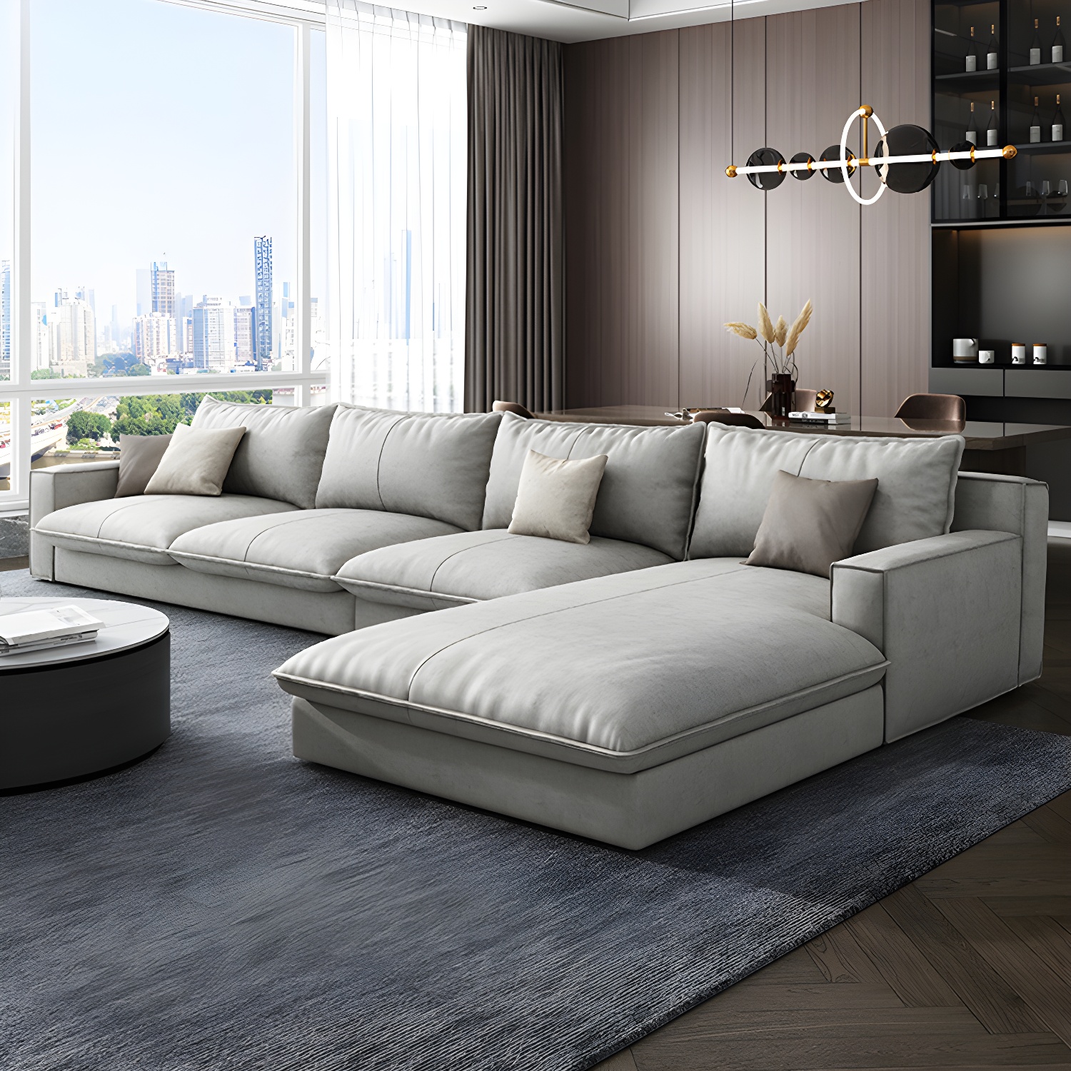 Pillow Back Sectional | Ormau - image 12