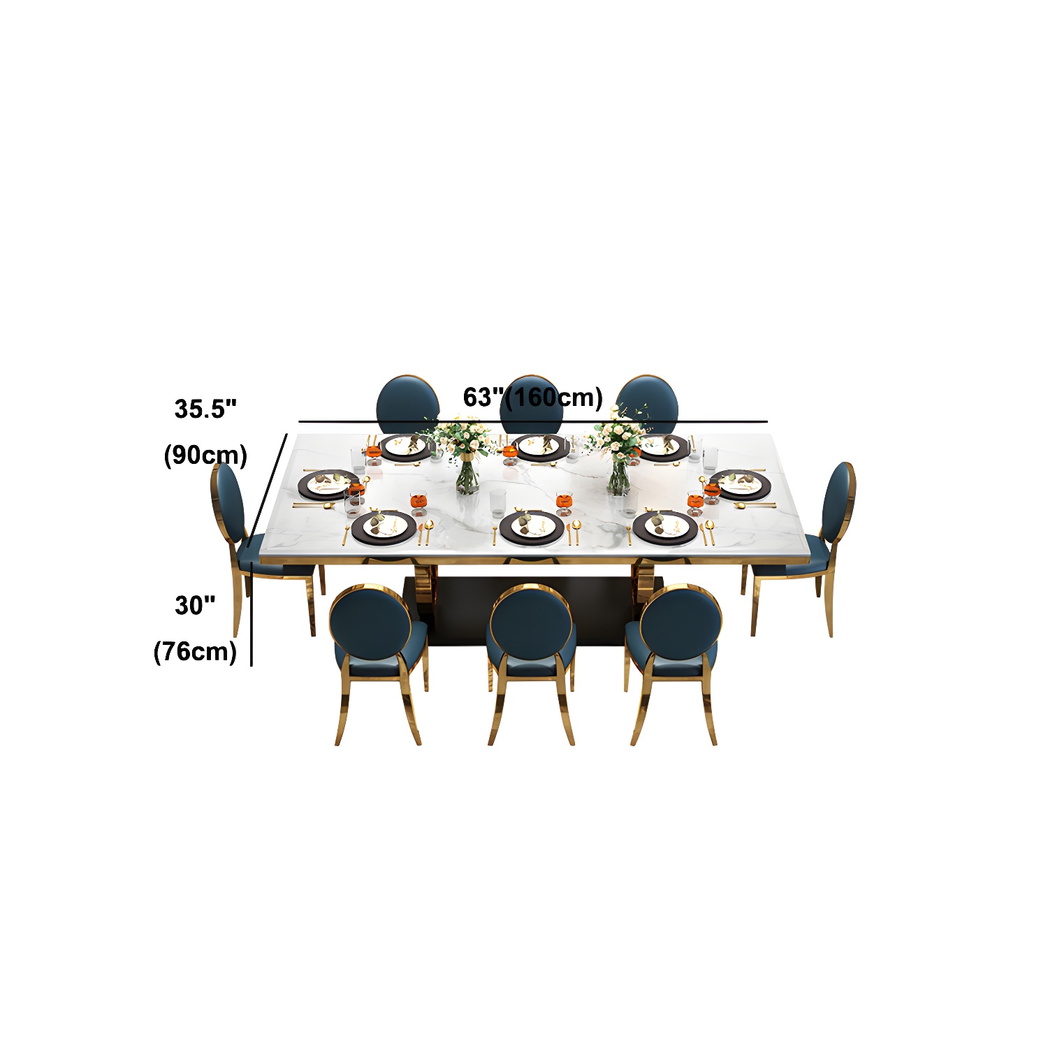 Stone Top Dining Table | Ormau - image 12