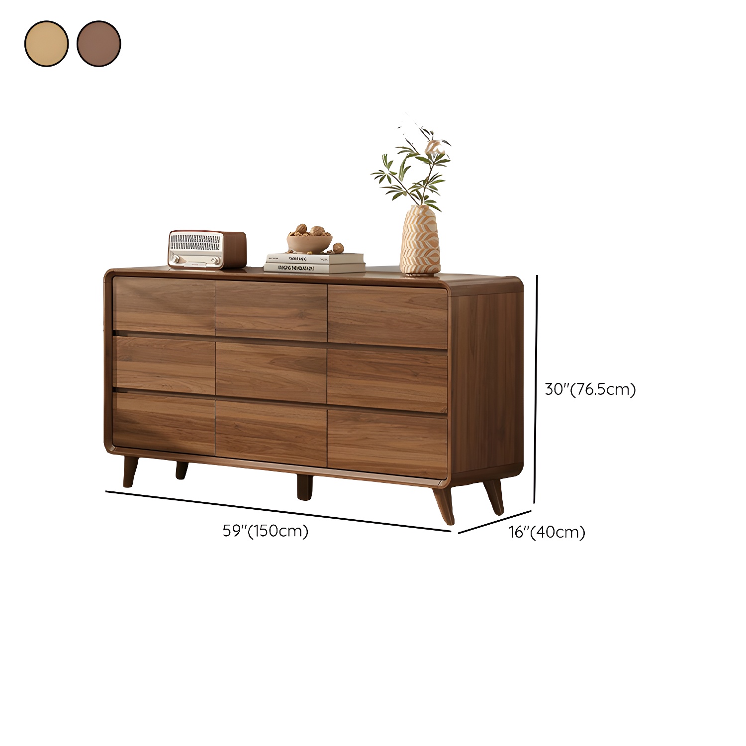 Modern Wood Grain Dresser | Ormau - image 17