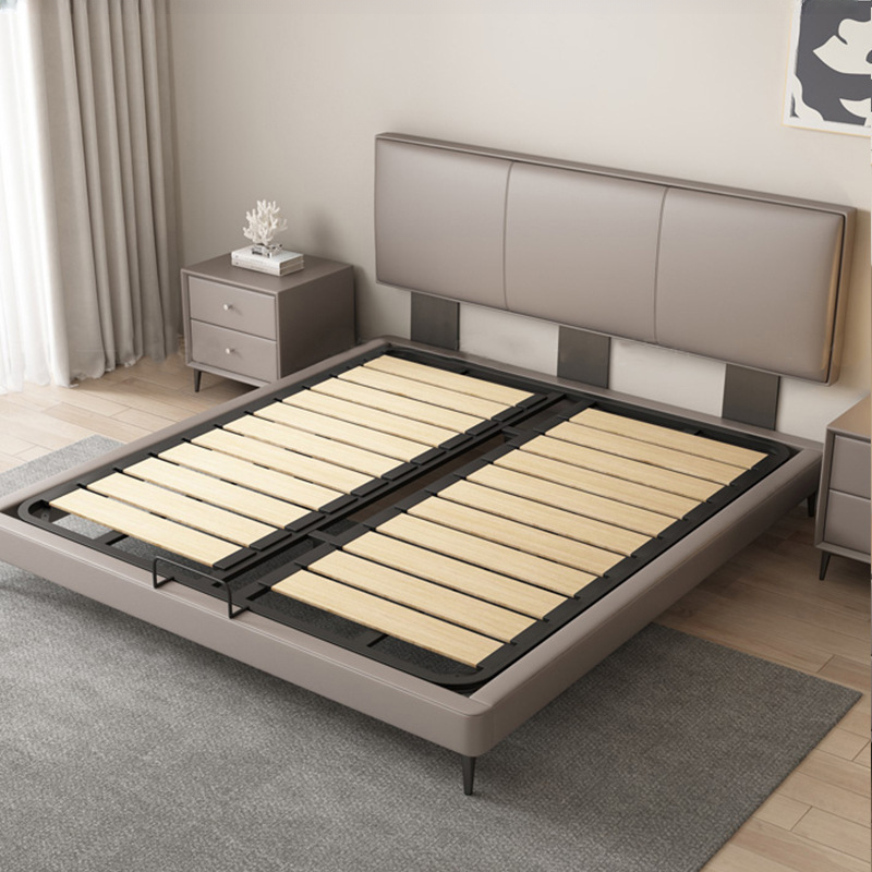 Grey Timber Platform Bed | Ormau - image 19