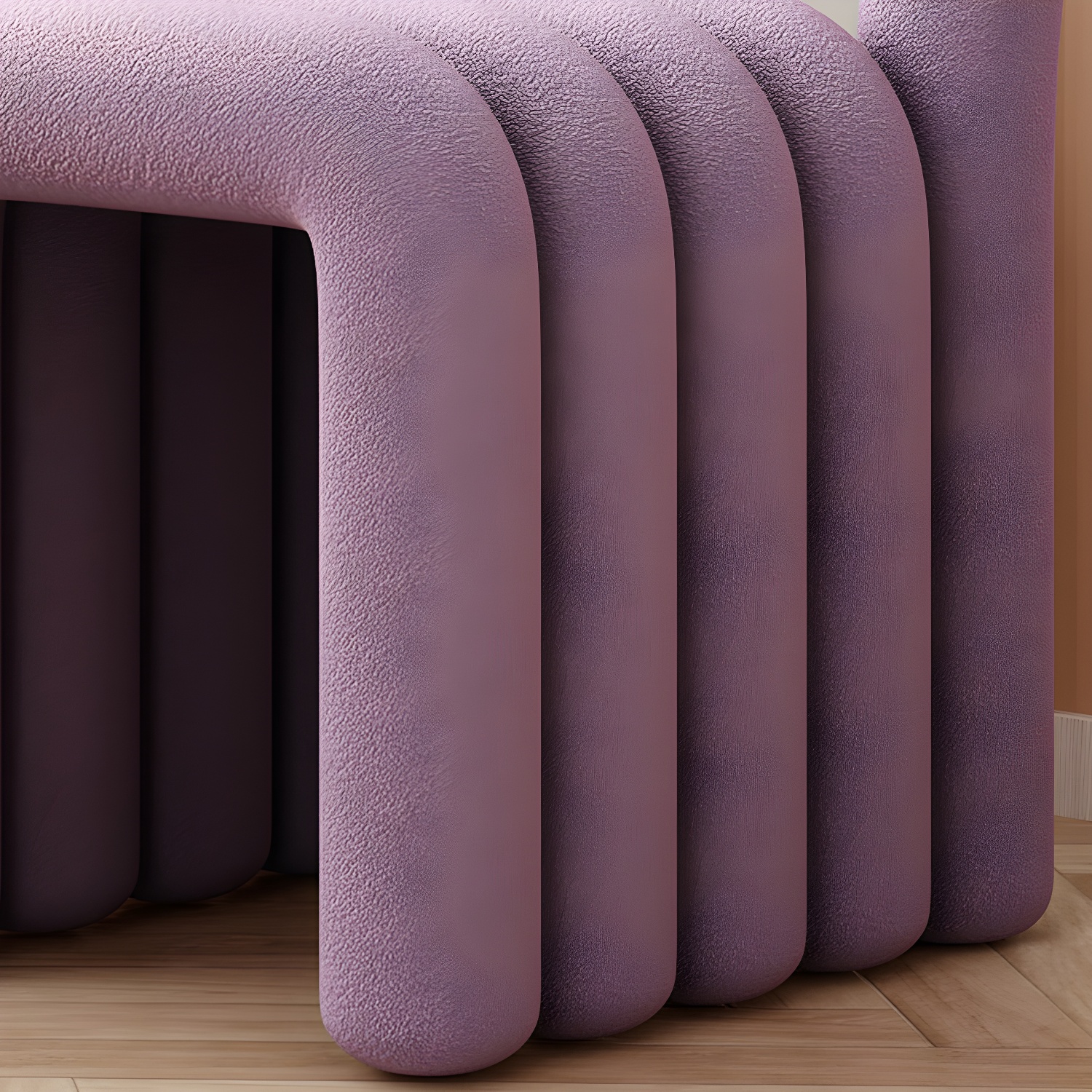 Velvet Open-Back Dining Chair | Ormau - image 18