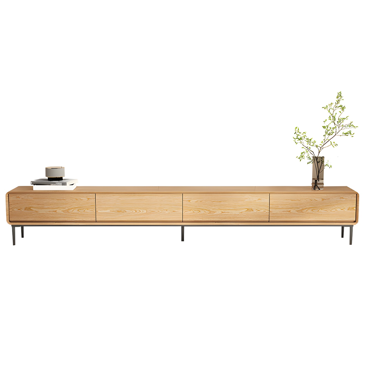 Wood Media Console | Ormau - image 38