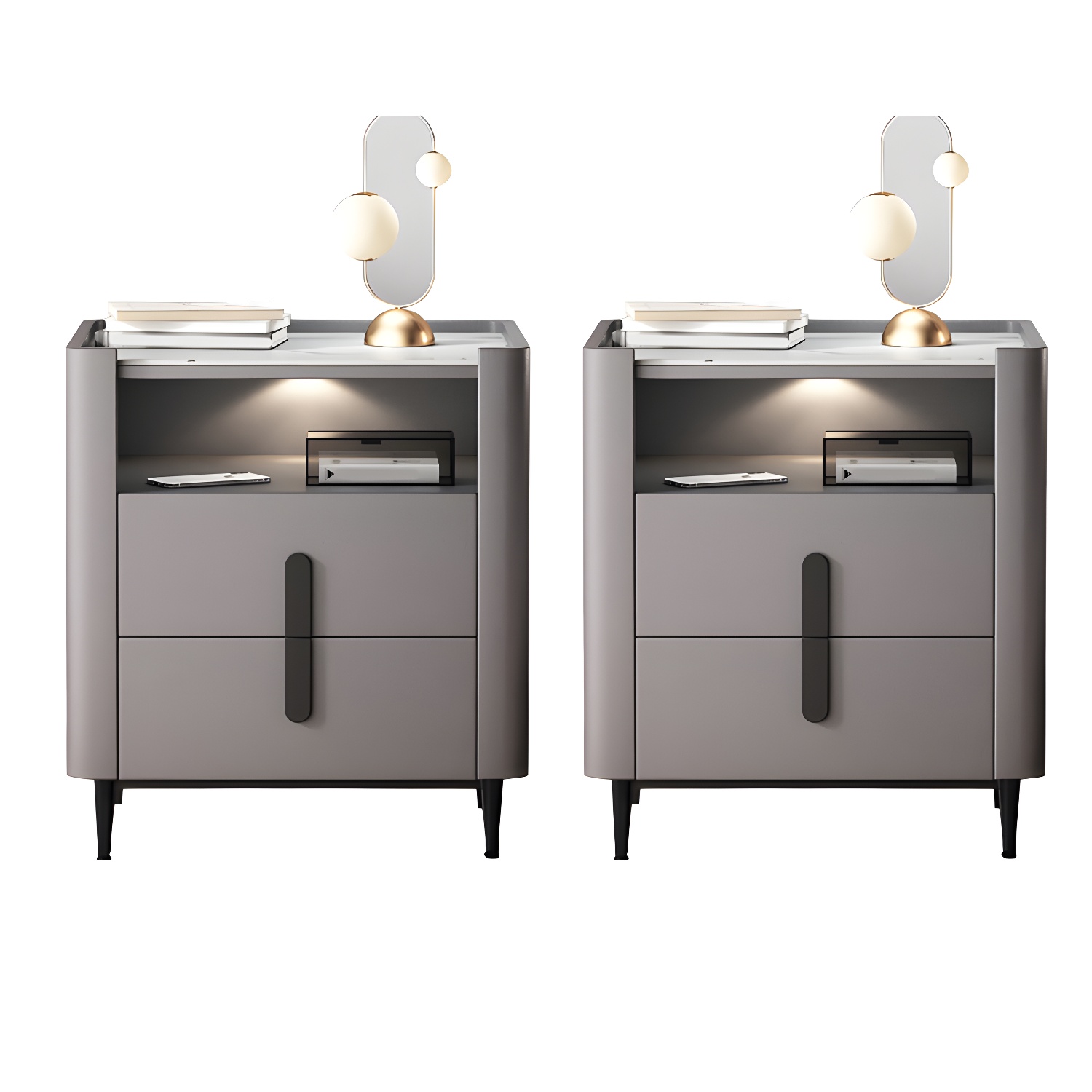 2-Drawer Nightstand | Ormau - image 18