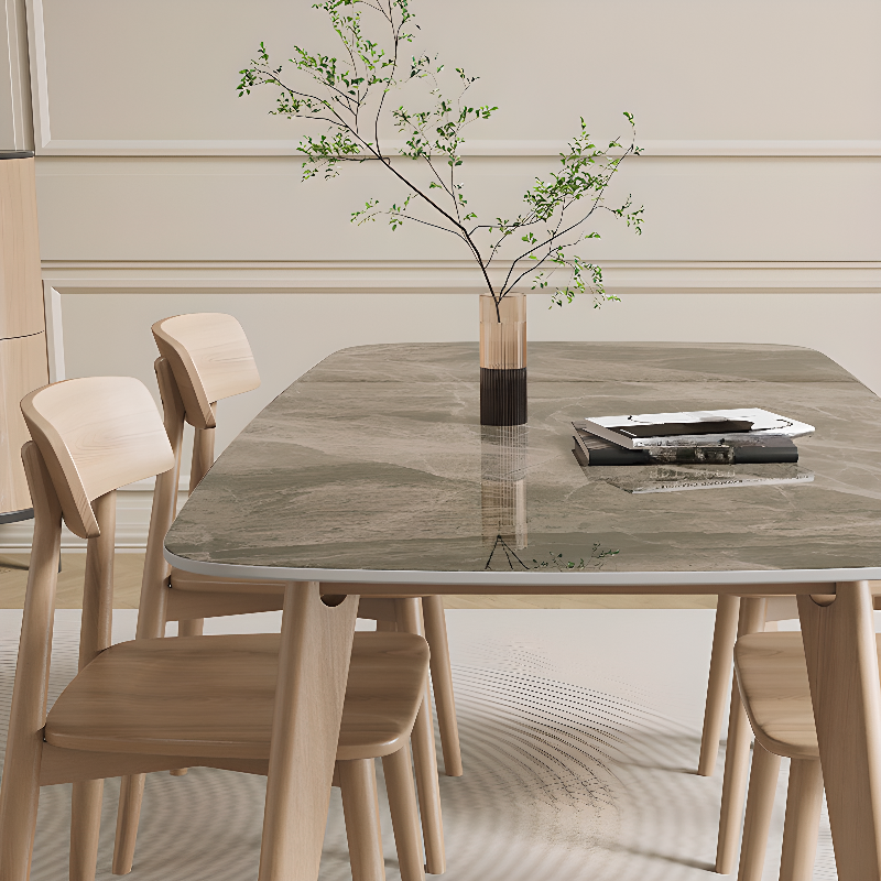 Stone & Wood Dining Table | Ormau - image 8