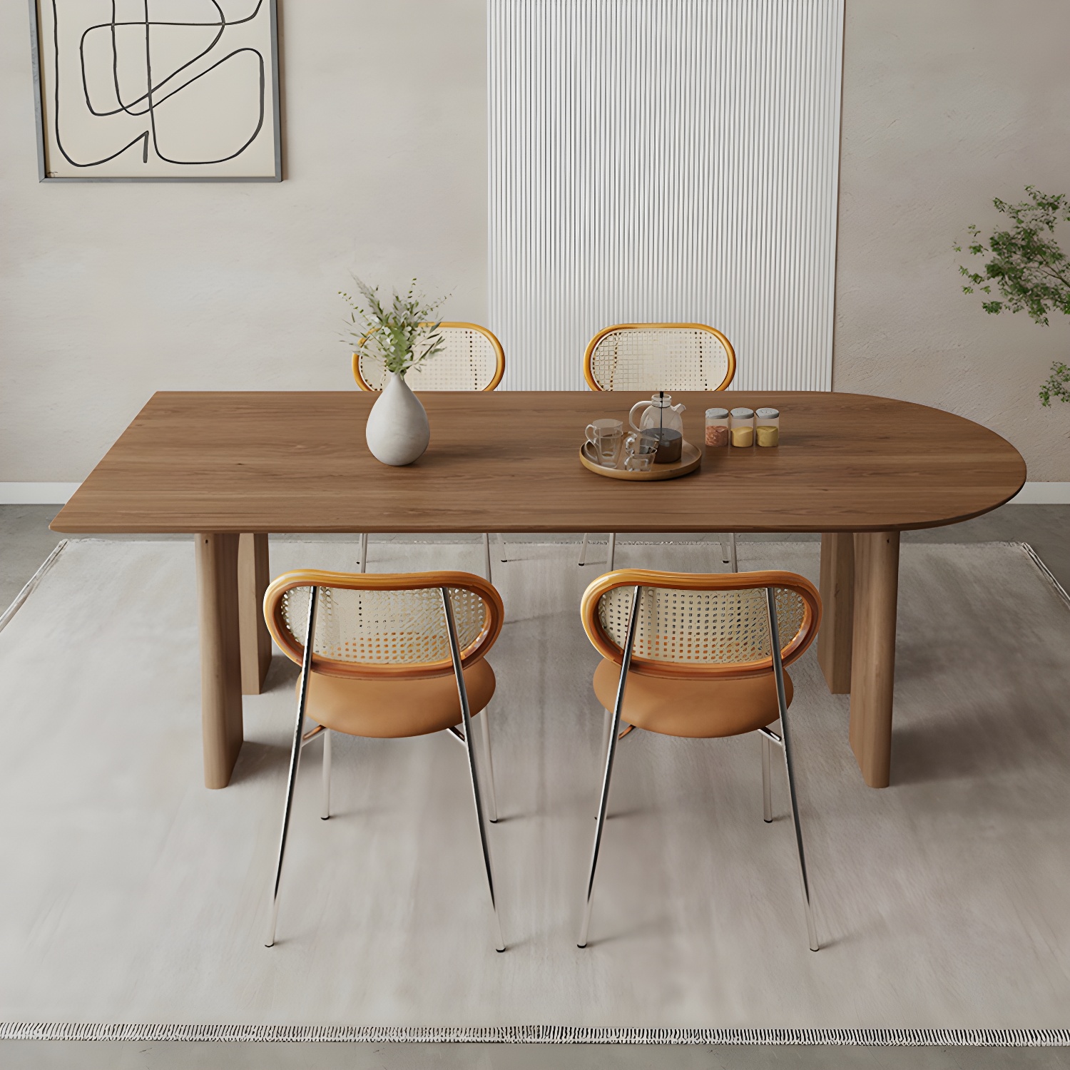Scandinavian Oval Dining Table | Ormau - image 11