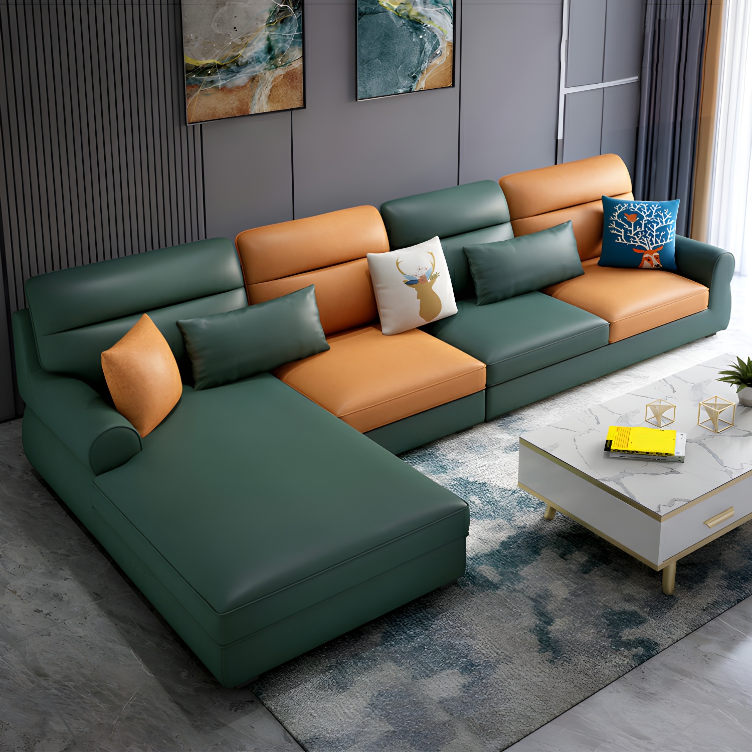 Architectural Sectional Sofa | Ormau - image 10