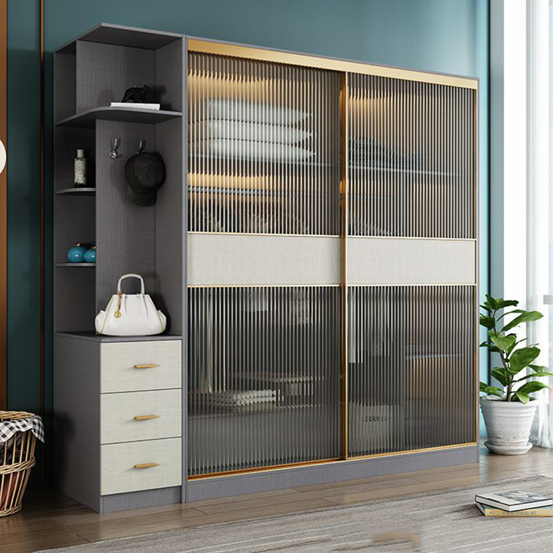 Modern Grey Wardrobe Armoire | Ormau - image 4
