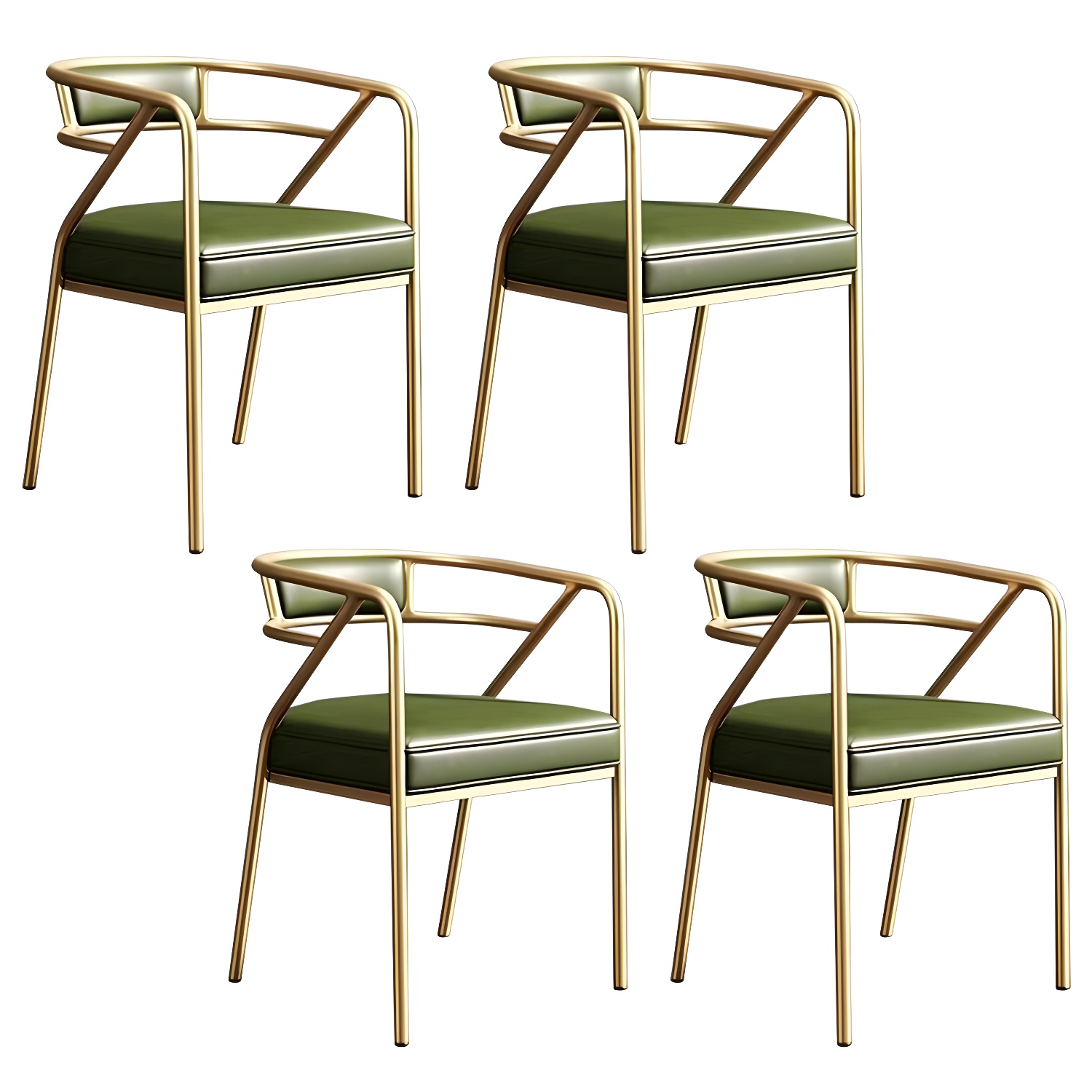 Glam Upholstered Arm Chair | Ormau - image 35