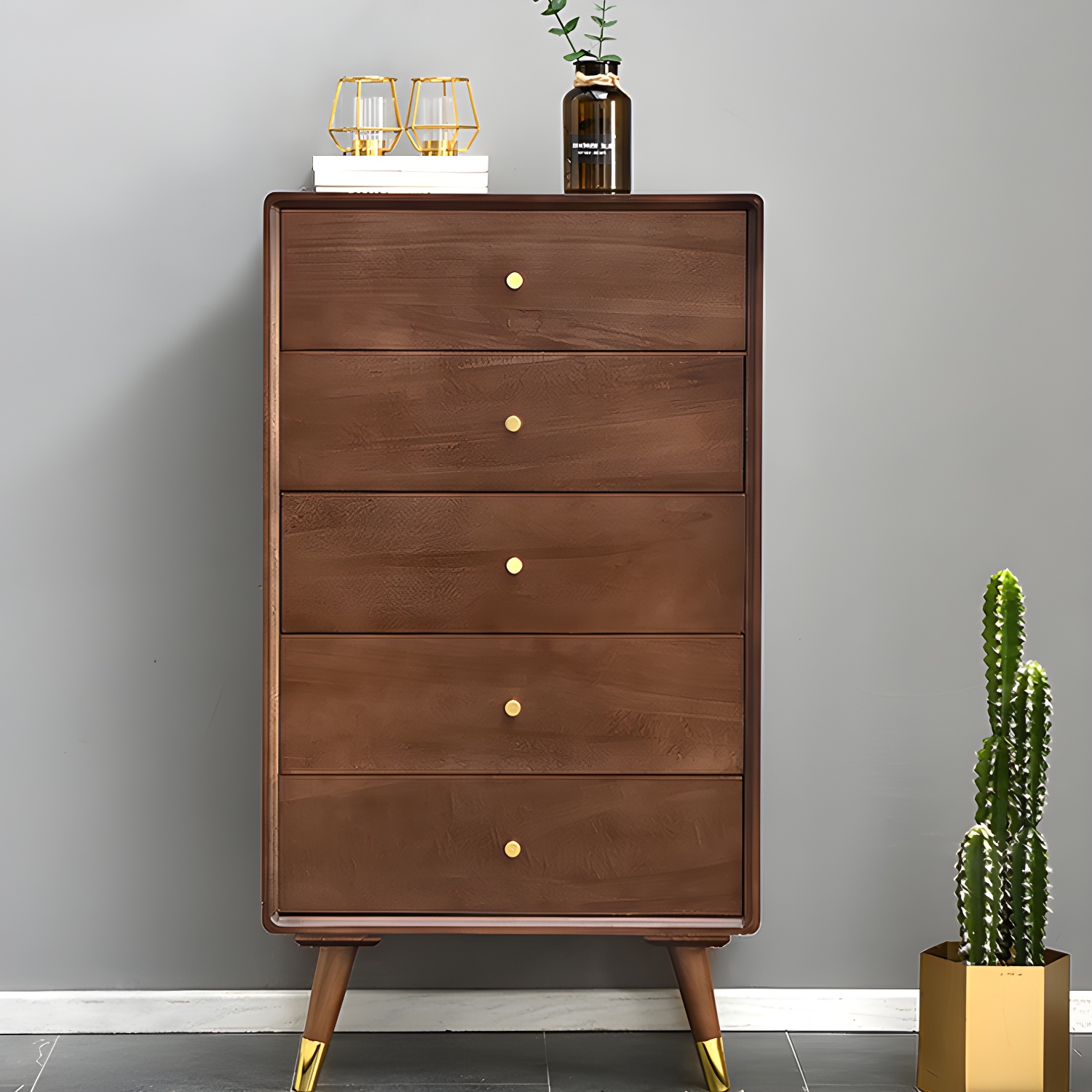 Solid Wood Accent Chest | Ormau - image 30
