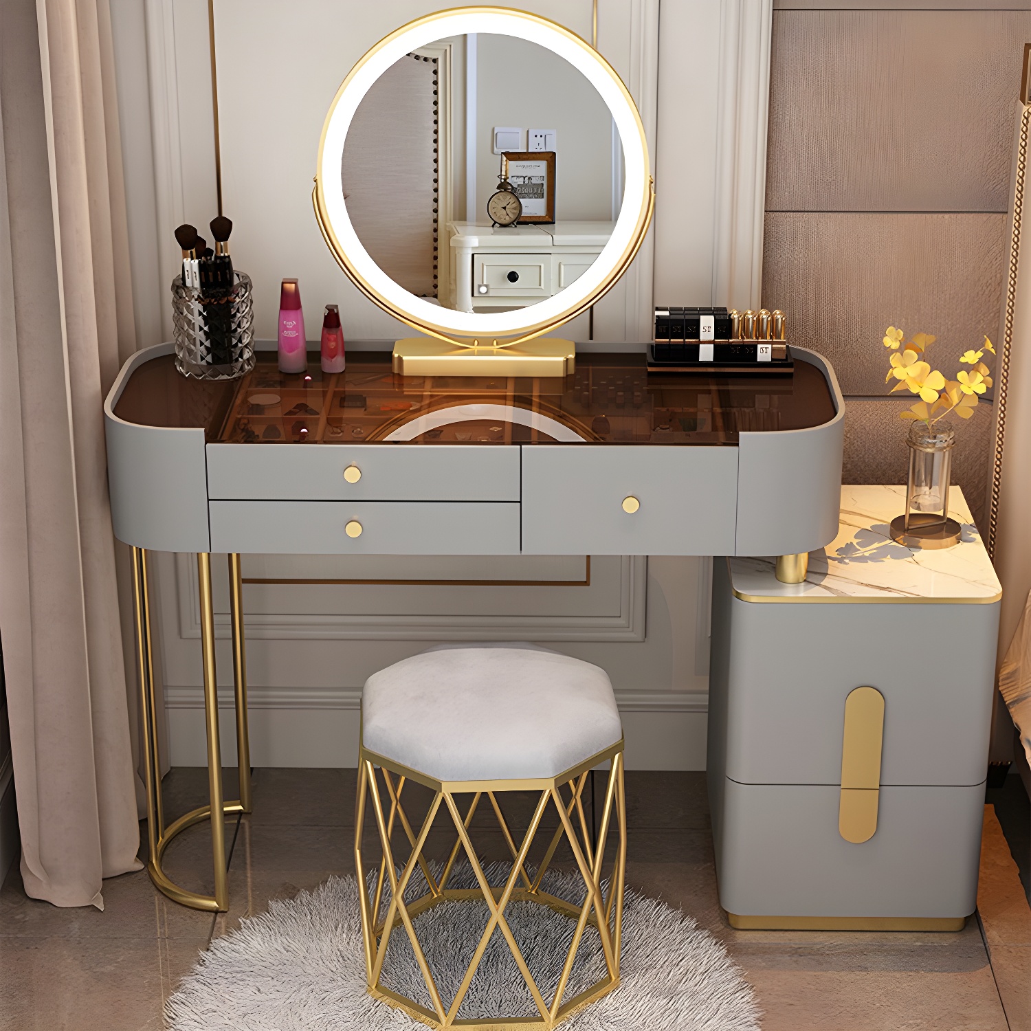 Glass Top Vanity | Ormau - image 5
