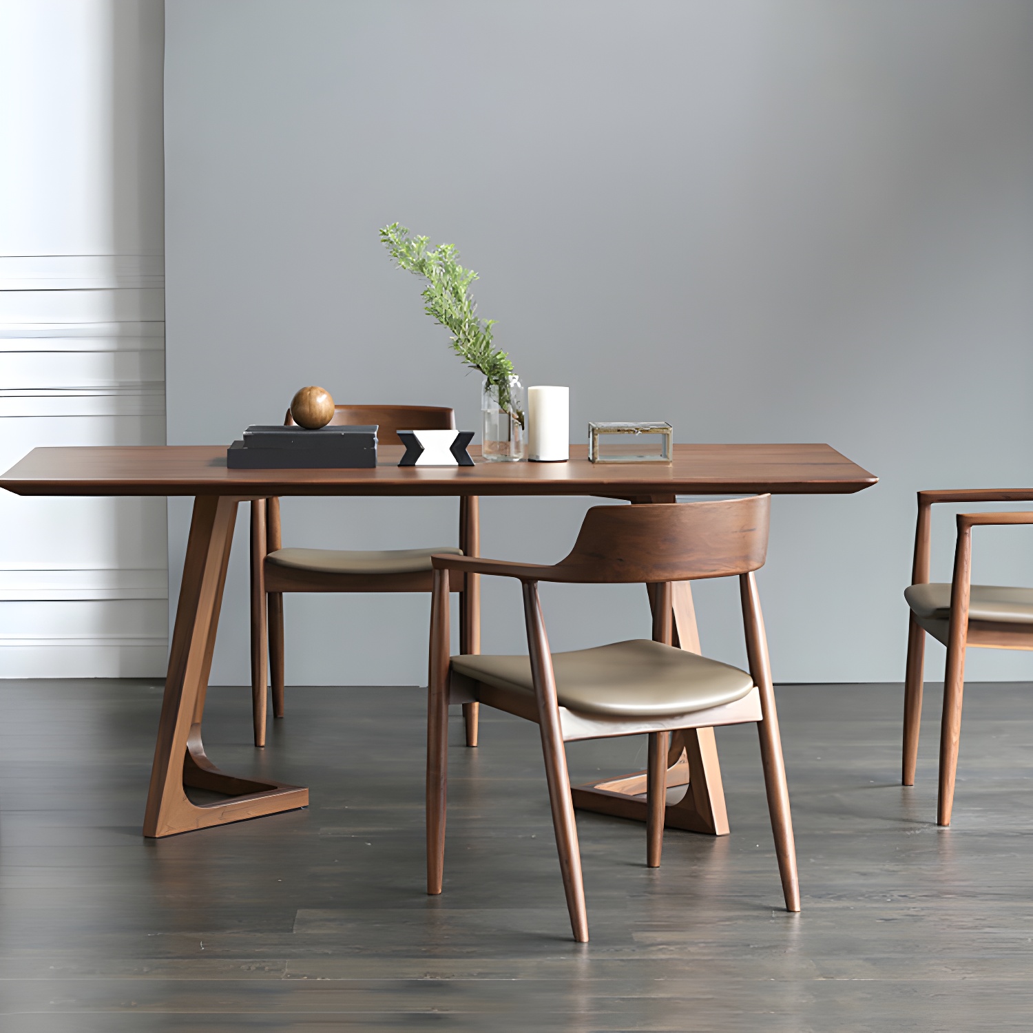 Solid Wood Dining Set | Ormau - image 1