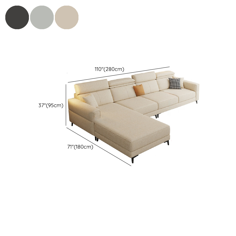 Modern L-Shape Sectional | Ormau - image 17