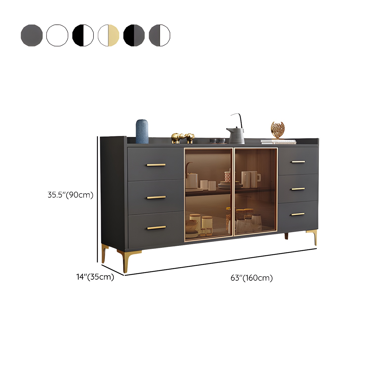 Glass Door Sideboard | Ormau - image 19