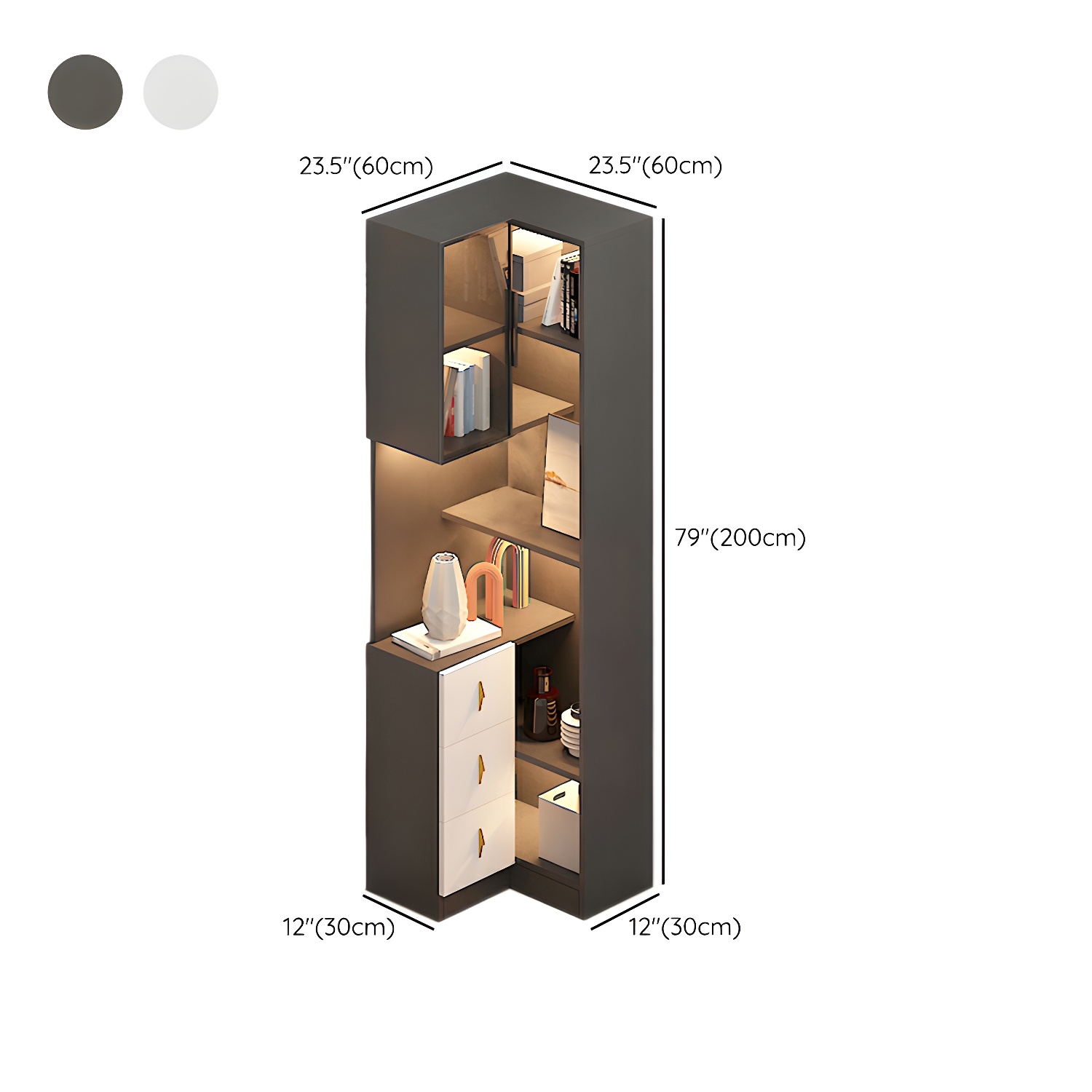 Corner Accent Cabinet | Ormau - image 12