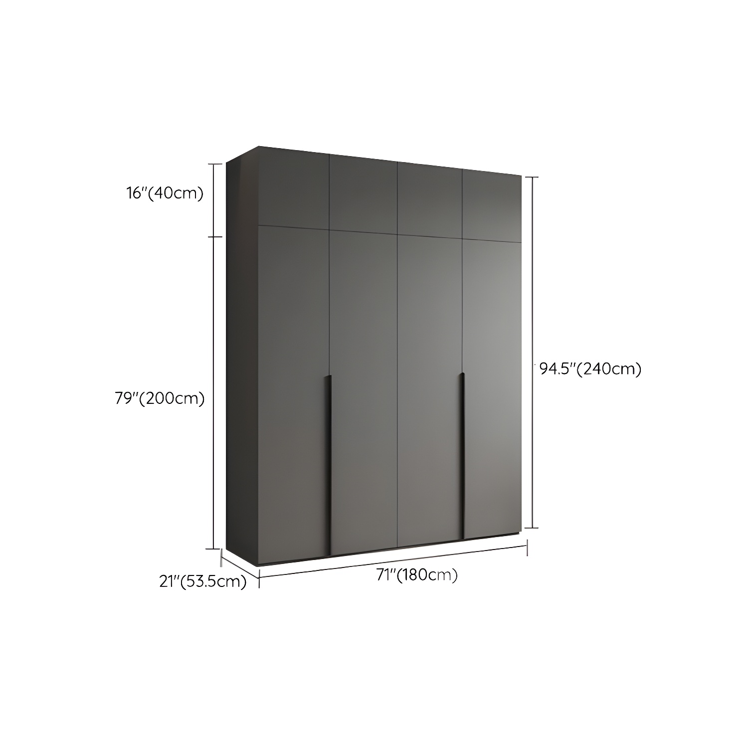 Modern Wardrobe Armoire | Ormau - image 25