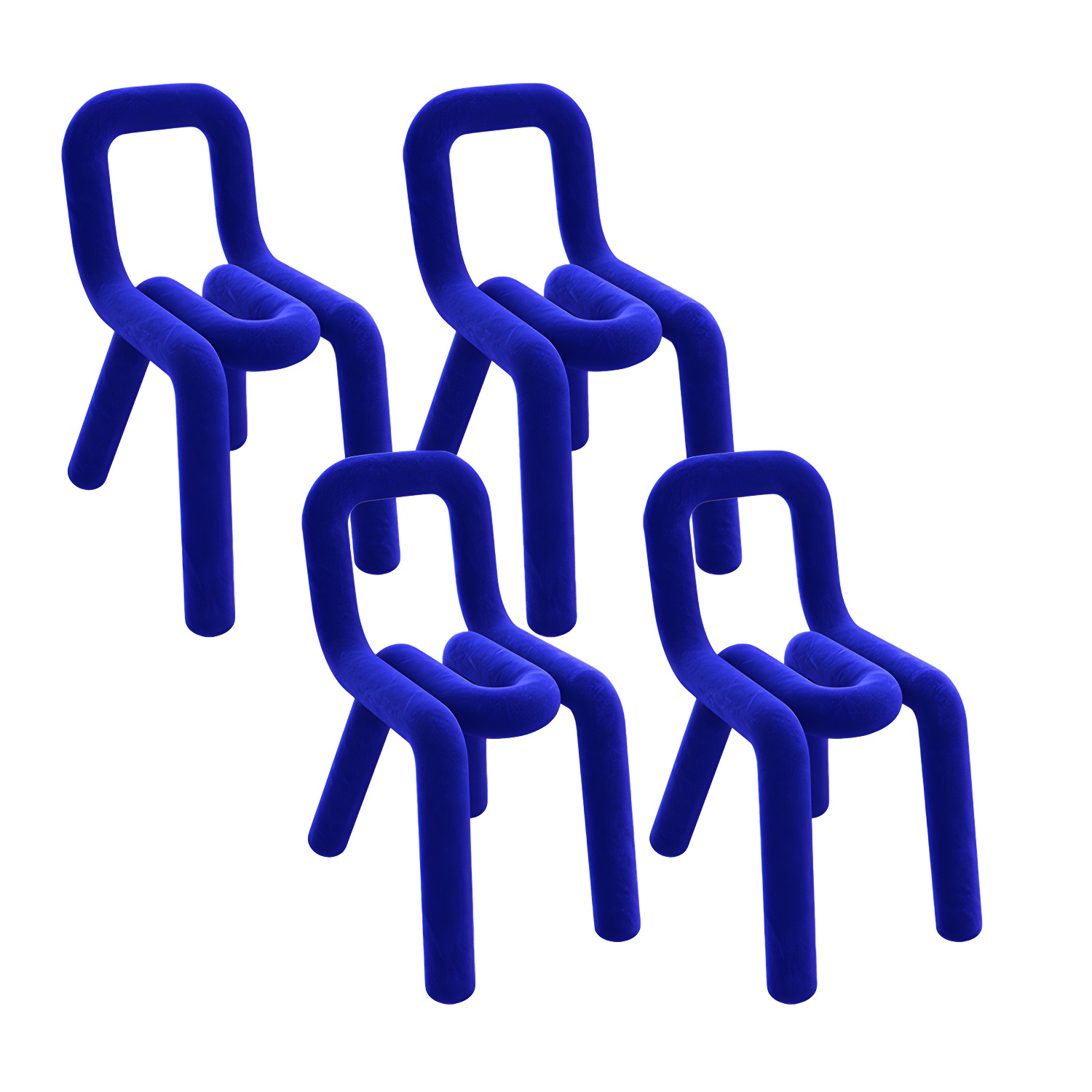 Velvet Open-Back Dining Chair | Ormau - image 28