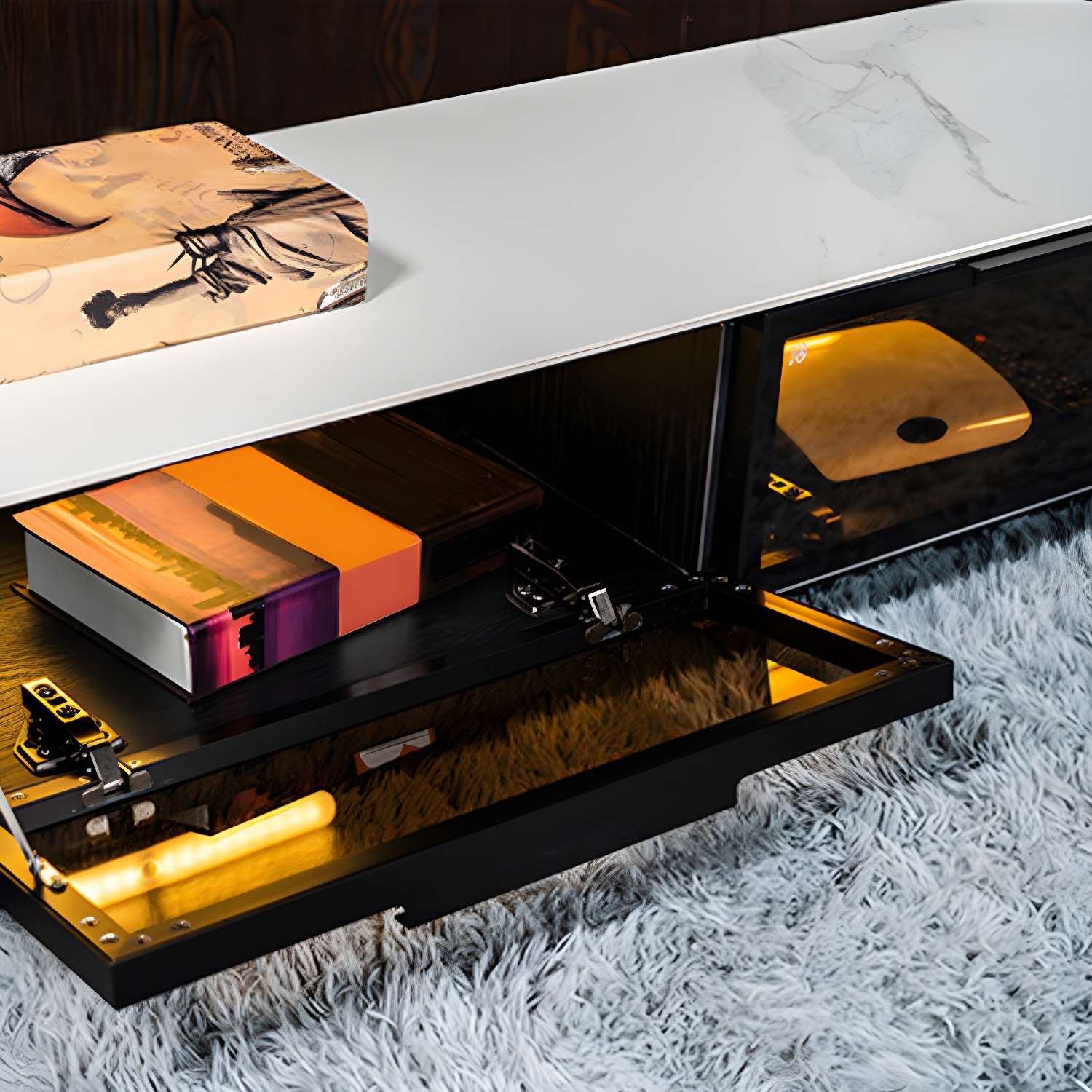 Modern Slate TV Stand | Ormau - image 6
