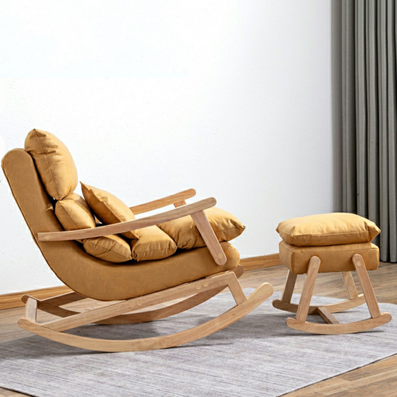 Upholstered Rocker & Ottoman | Ormau - image 9
