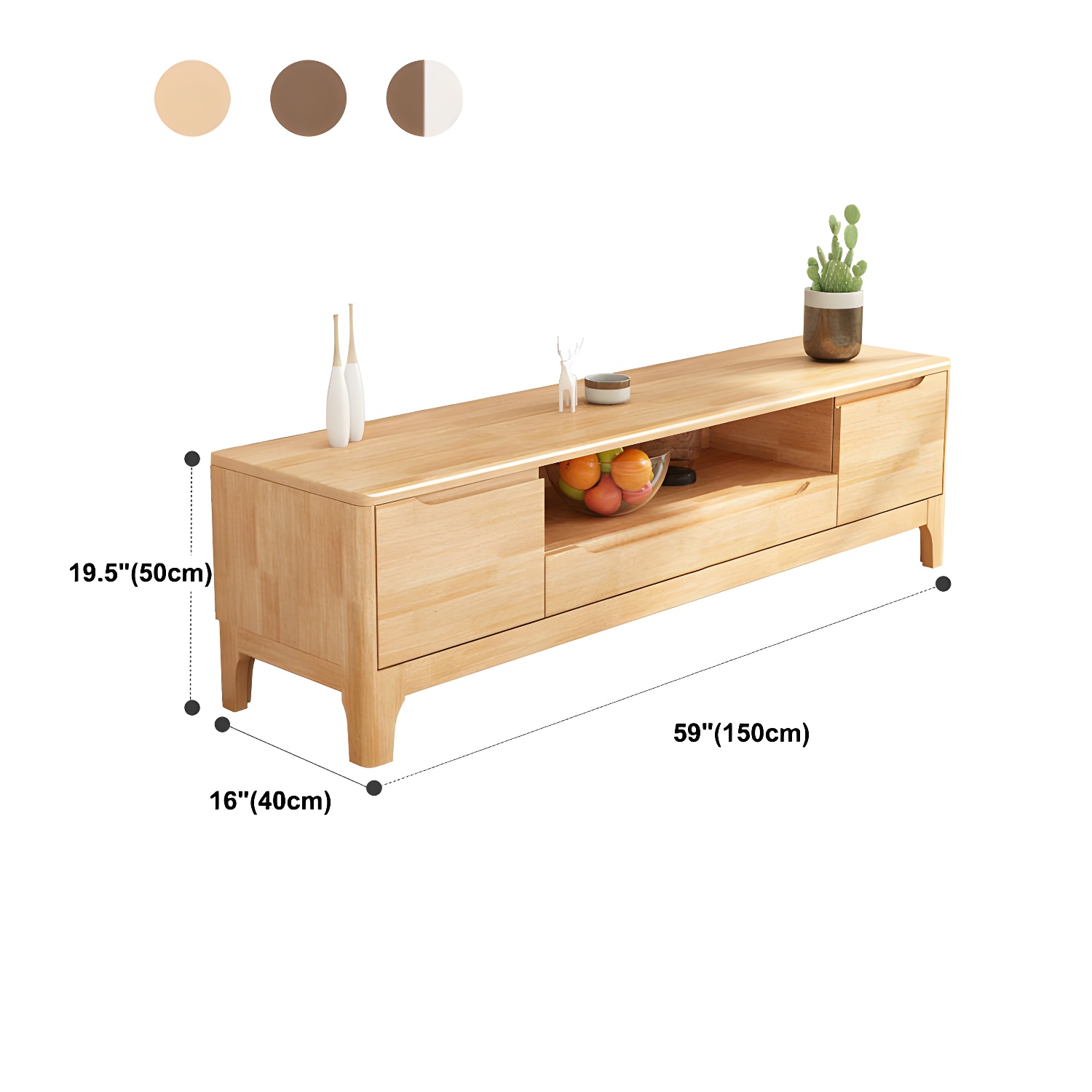Open Shelf TV Console | Ormau - image 12