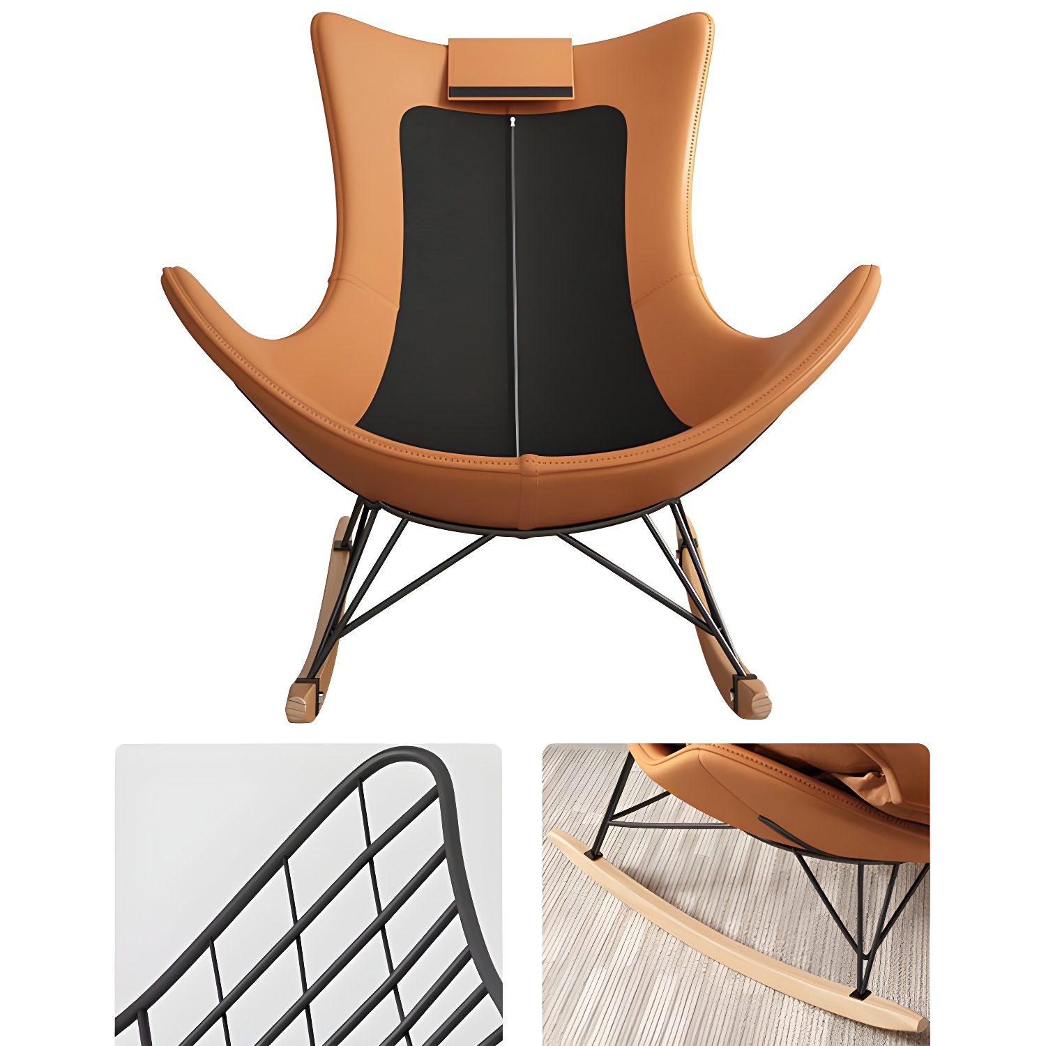 Upholstered Rocking Chair | Ormau - image 13