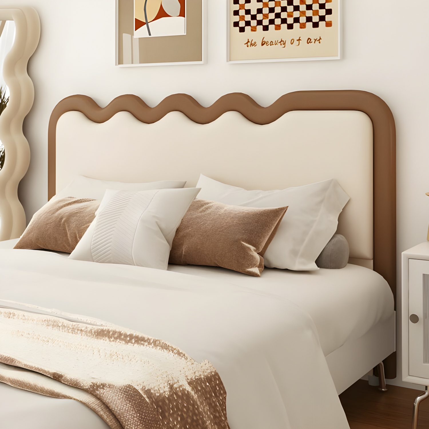 Upholstered Leather Headboard | Ormau - image 18