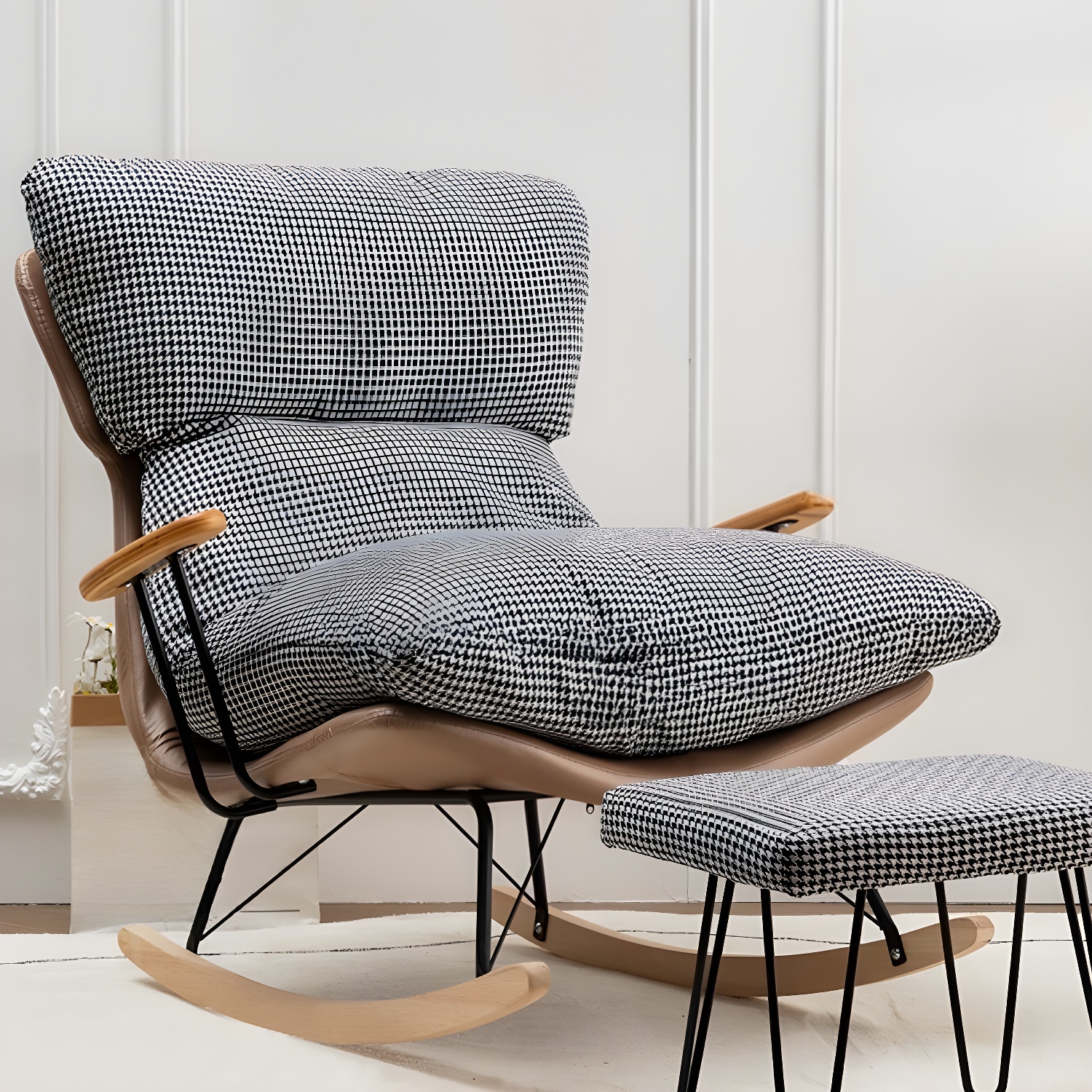 Upholstered Rocking Chair | Ormau - image 21