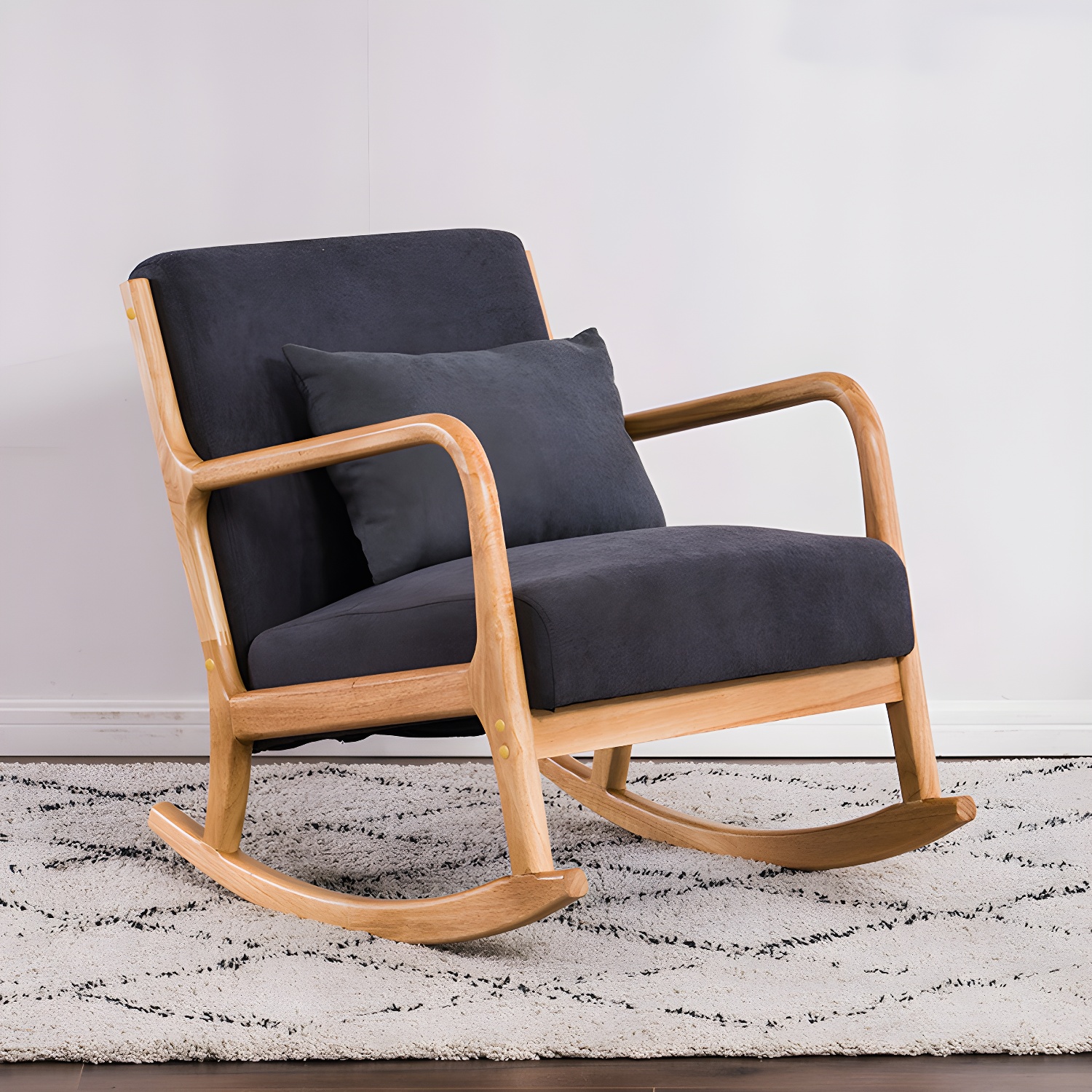 Upholstered Rocking Chair | Ormau - image 4