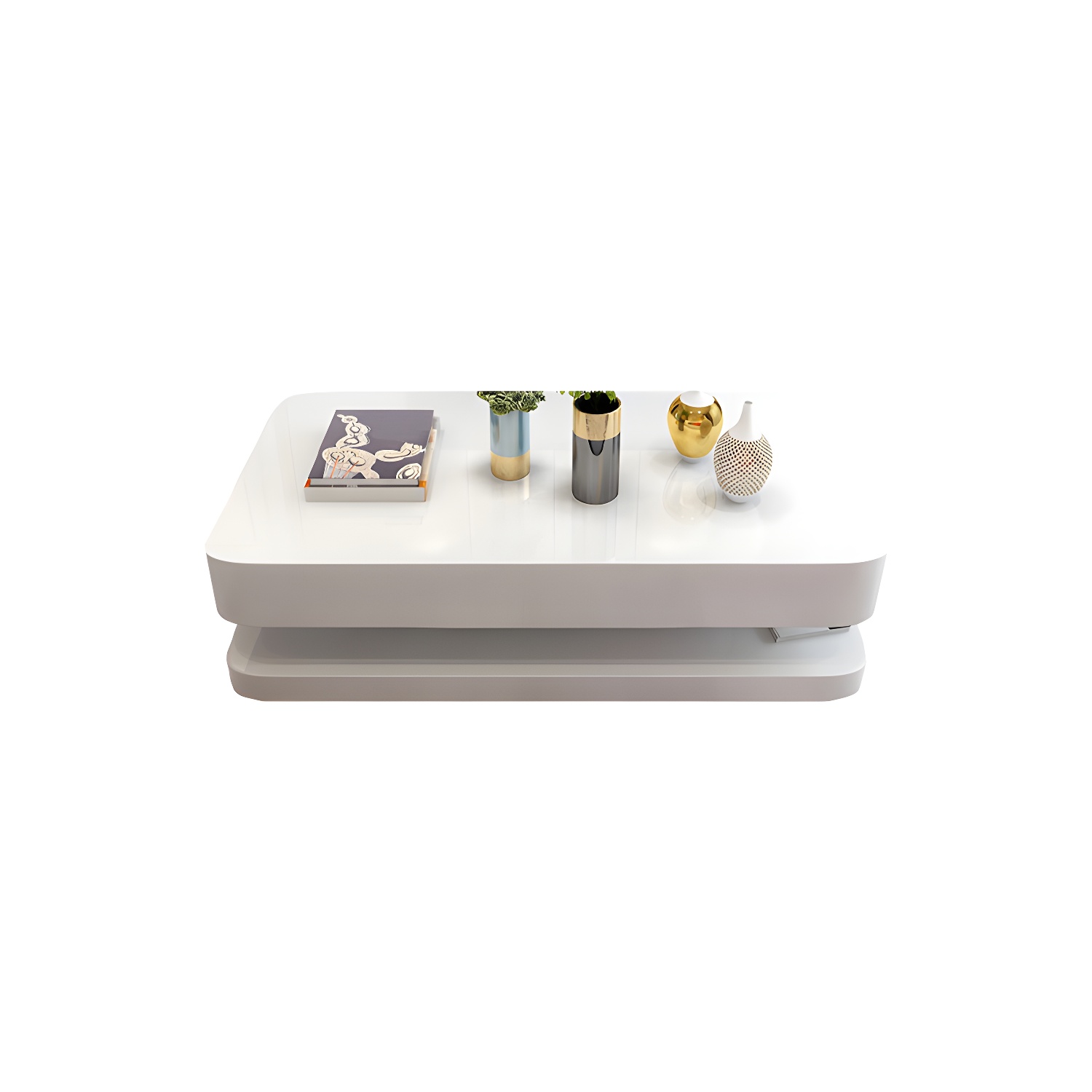 Modern White Coffee Table | Ormau - image 24