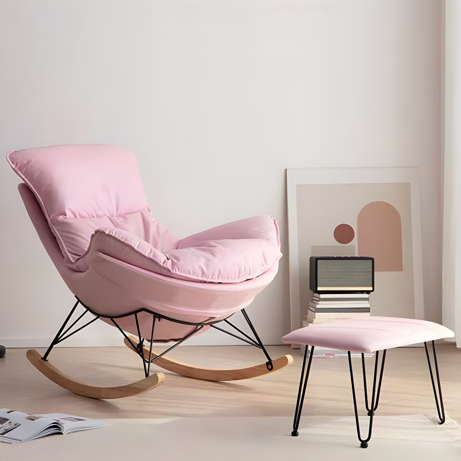 Lazy Rocker & Ottoman Set | Ormau - image 8