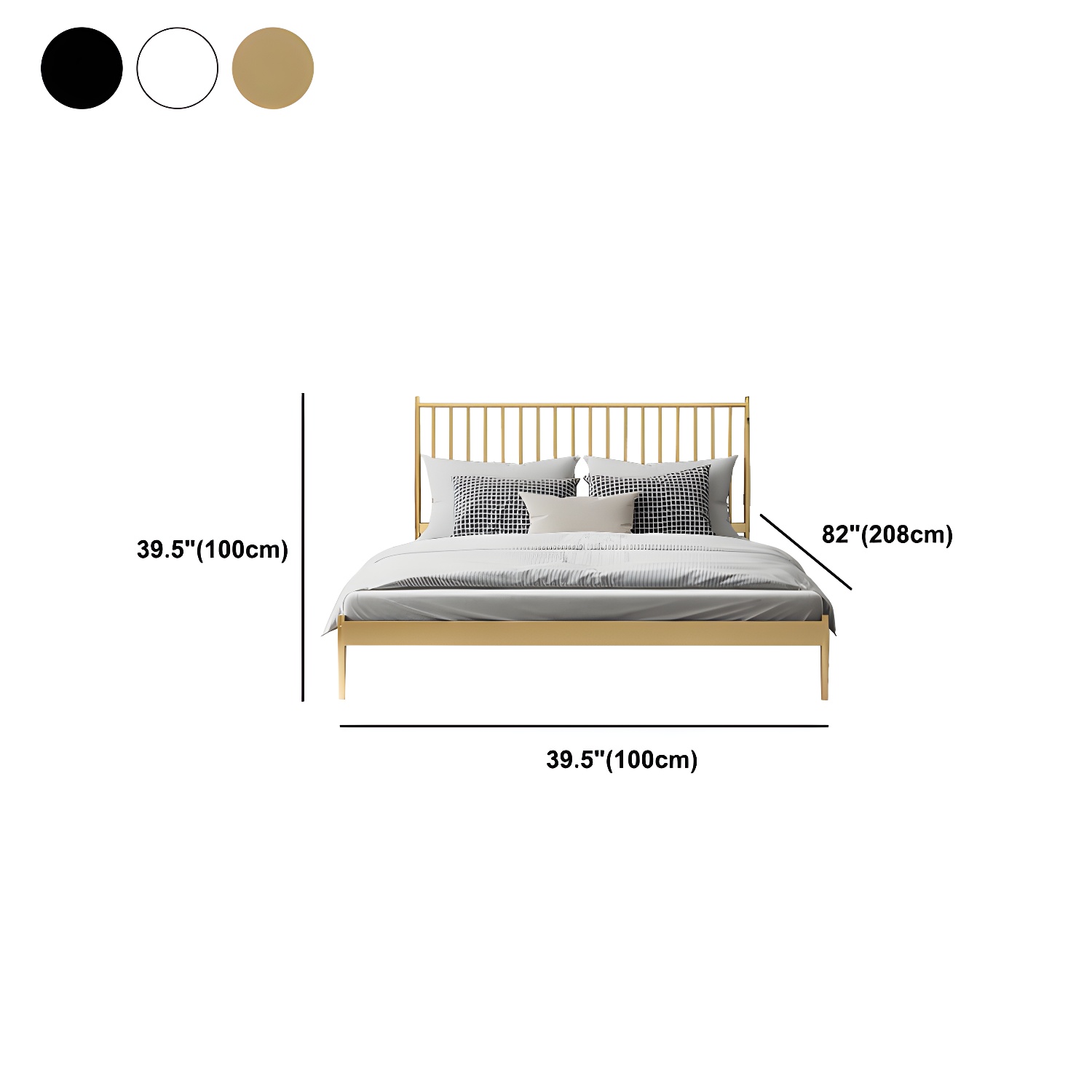 Modern Slat Bed | Ormau - image 15