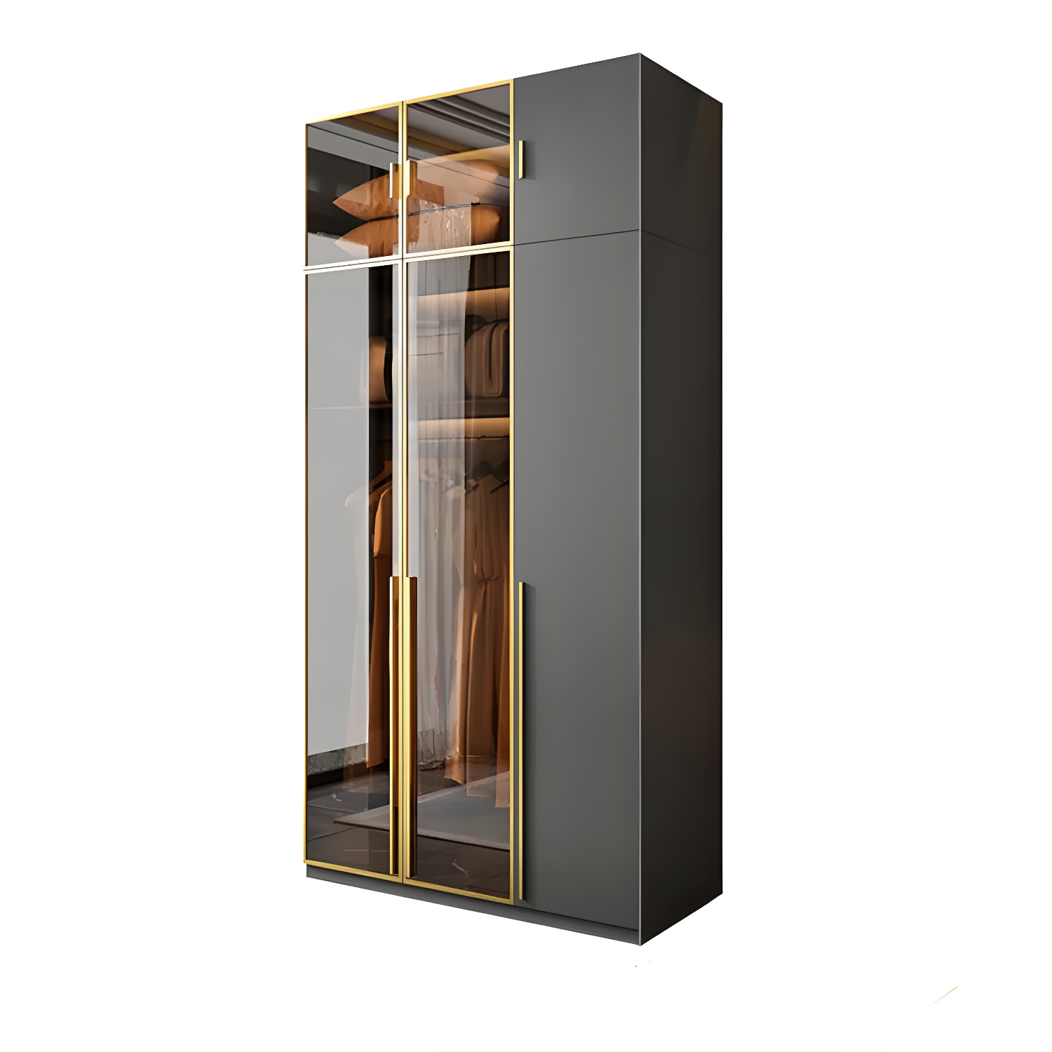 Modern Glass Wardrobe | Ormau - image 54
