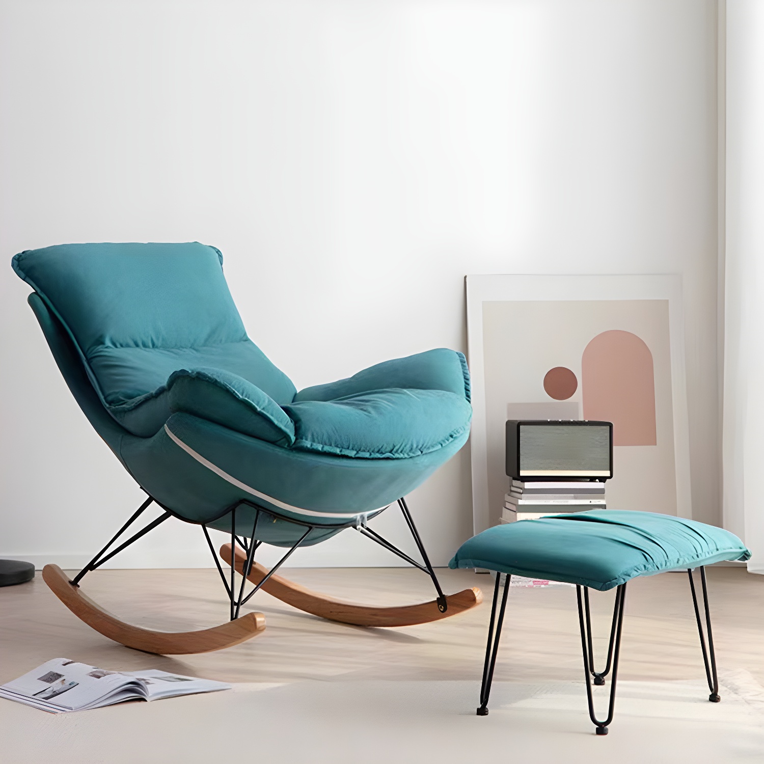 Lazy Rocker & Ottoman Set | Ormau - image 2