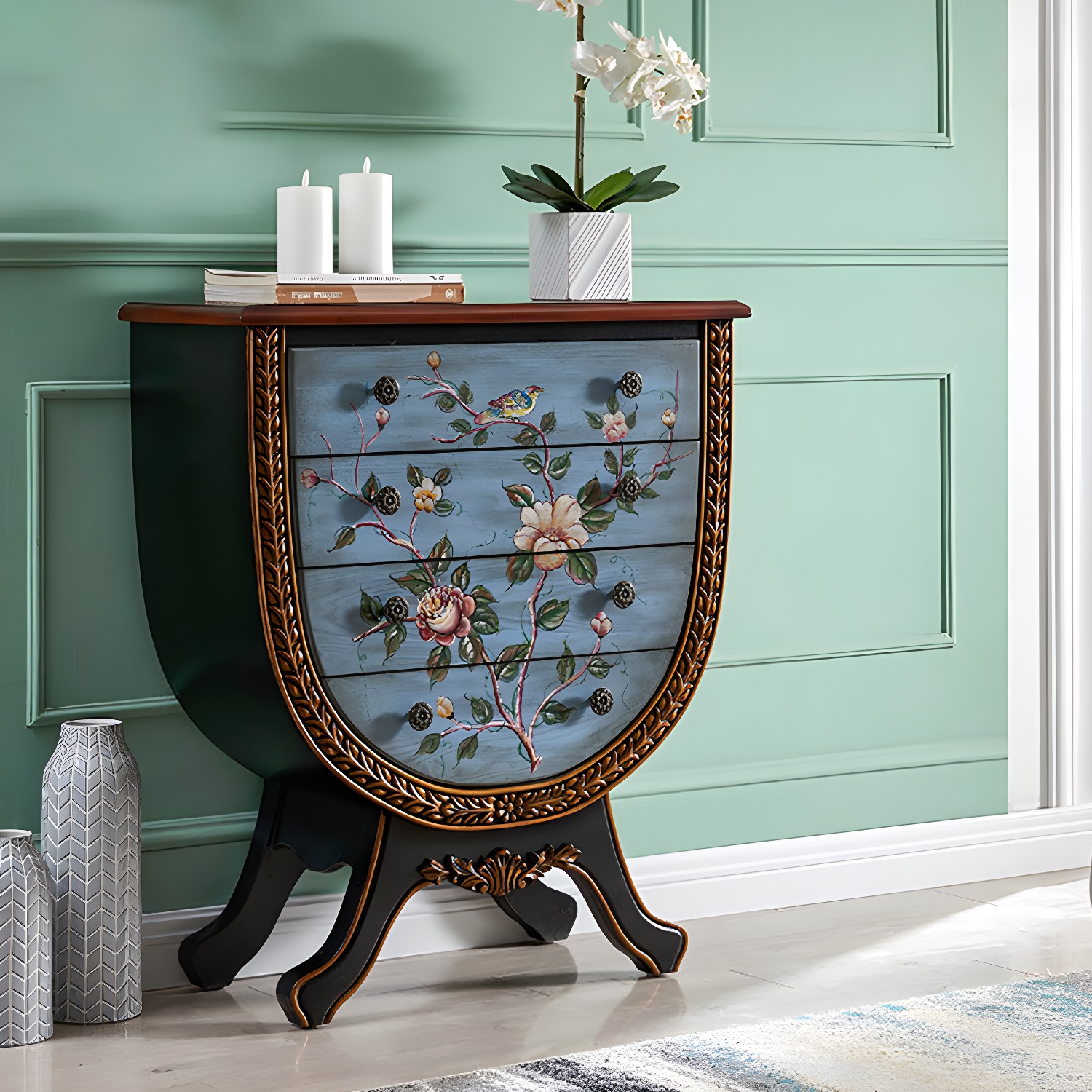 Rustic Wood Chest | Ormau - image 12