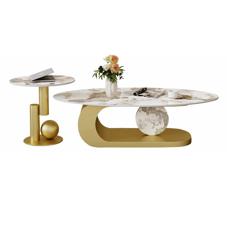 Stone & Iron Coffee Table | Ormau - image 23